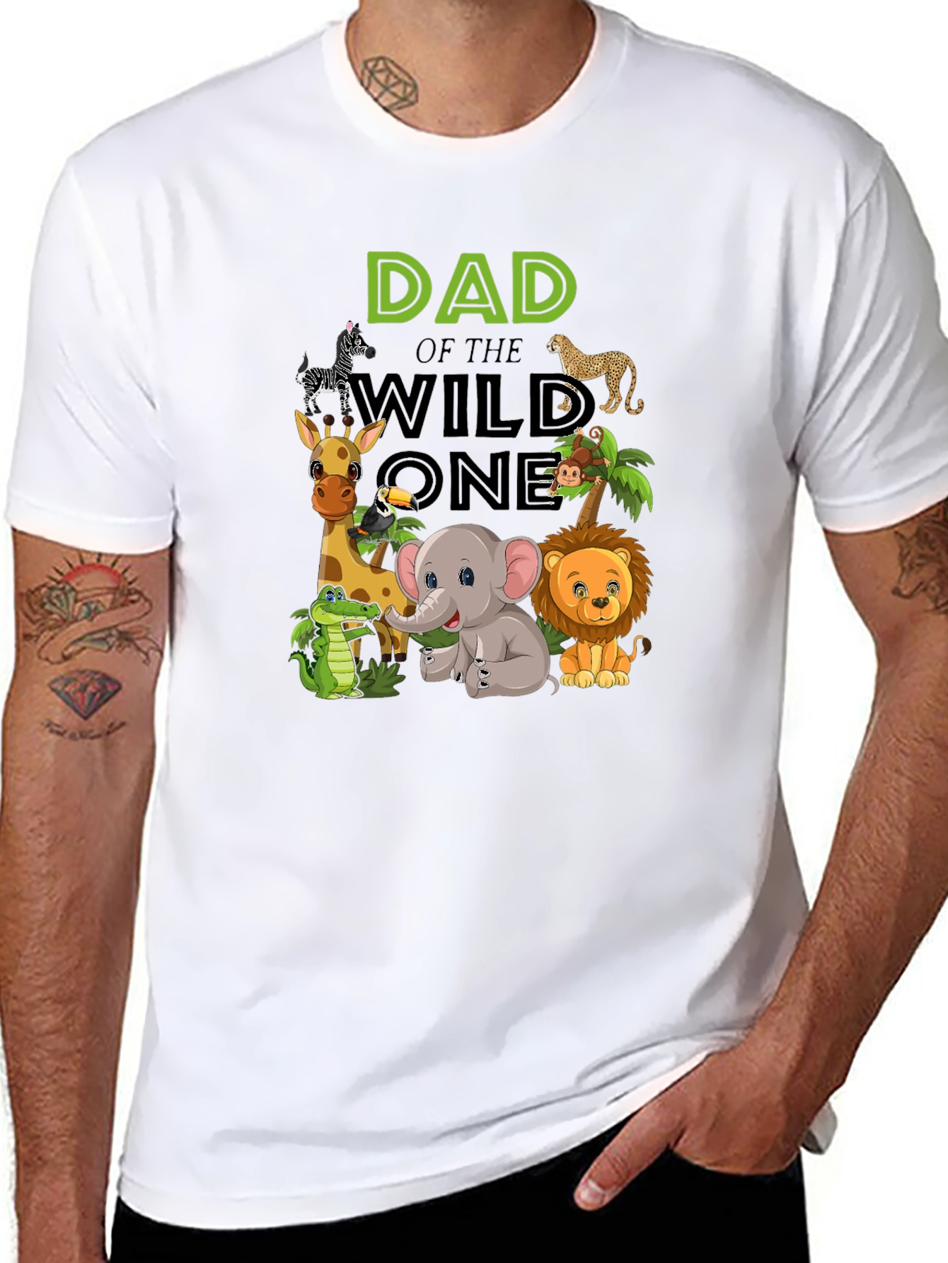 Dad of the Wild One Graphic Tee