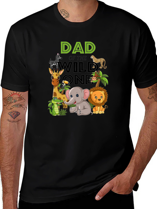 Dad of the Wild One Graphic Tee
