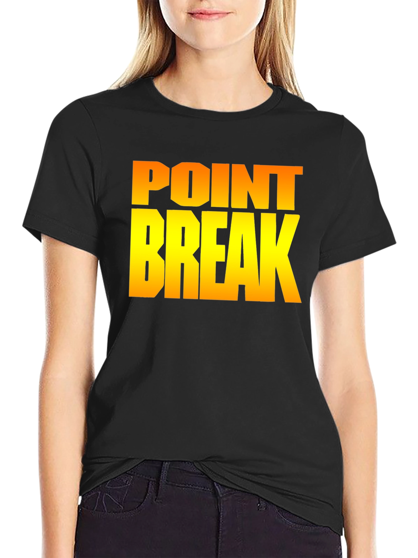 Point Break Graphic Tee - Black