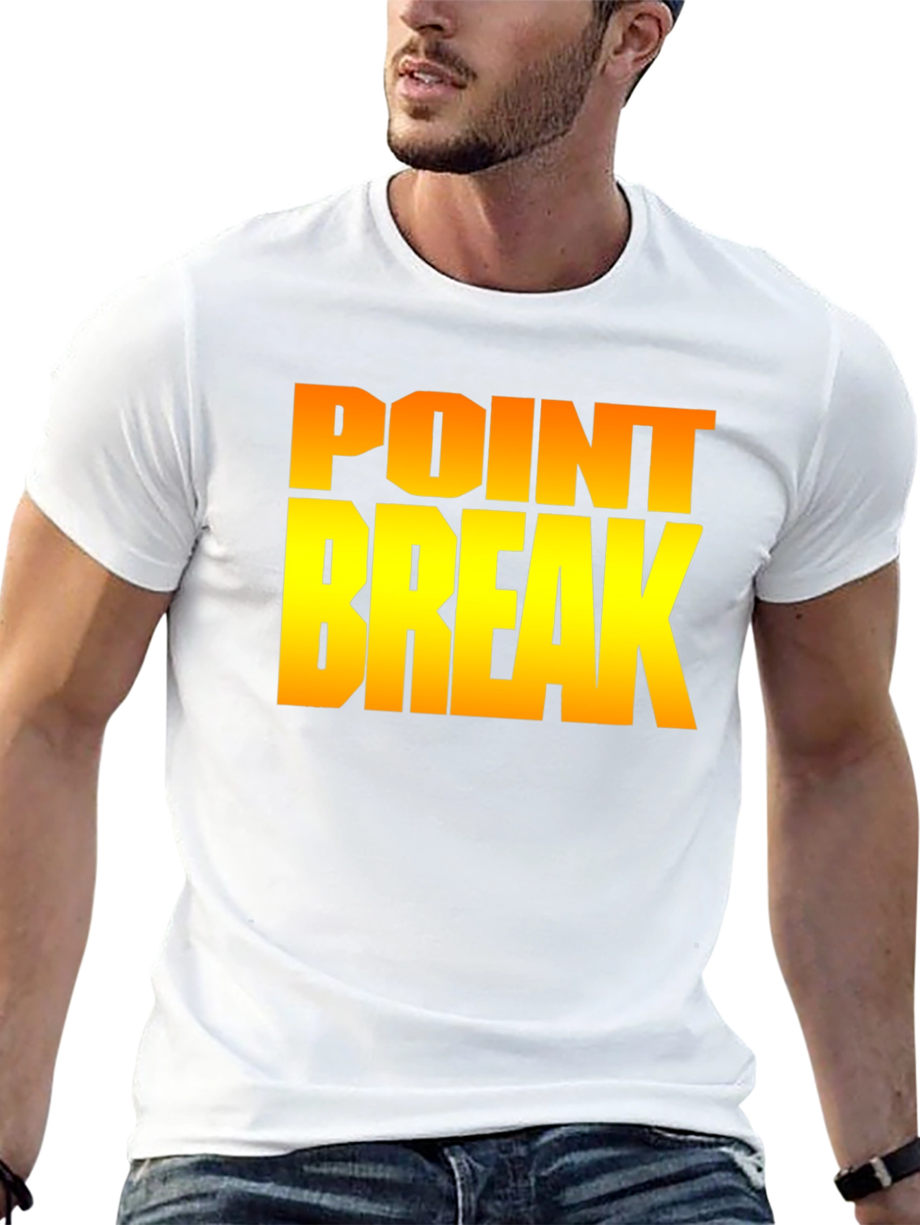 Point Break Graphic Tee - Black