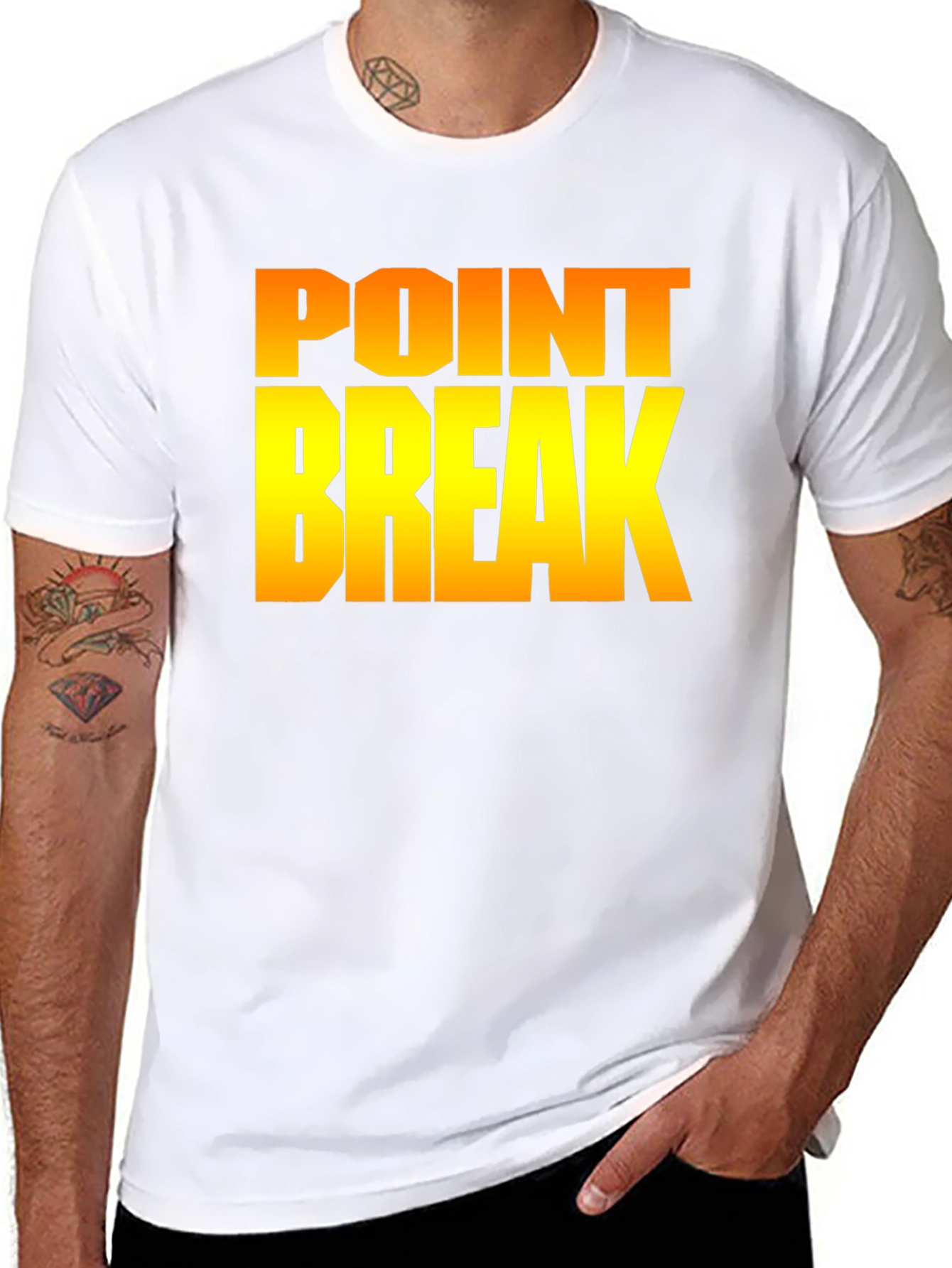 Point Break Graphic Tee - Black
