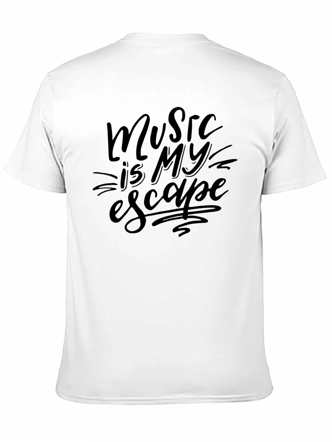 Music is My Escape Graphic T-Shirt
