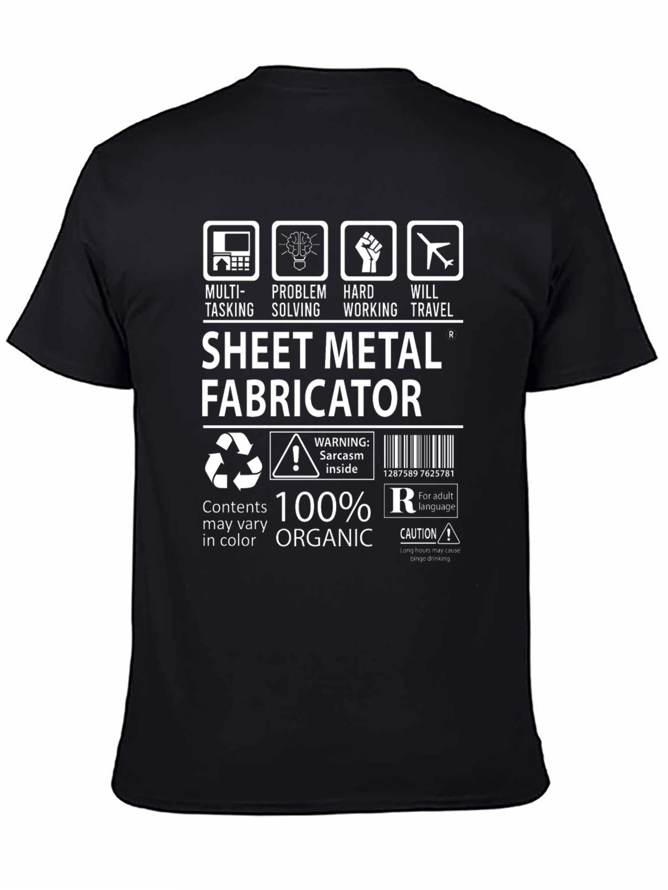 Sheet Metal Fabricator Graphic Tee