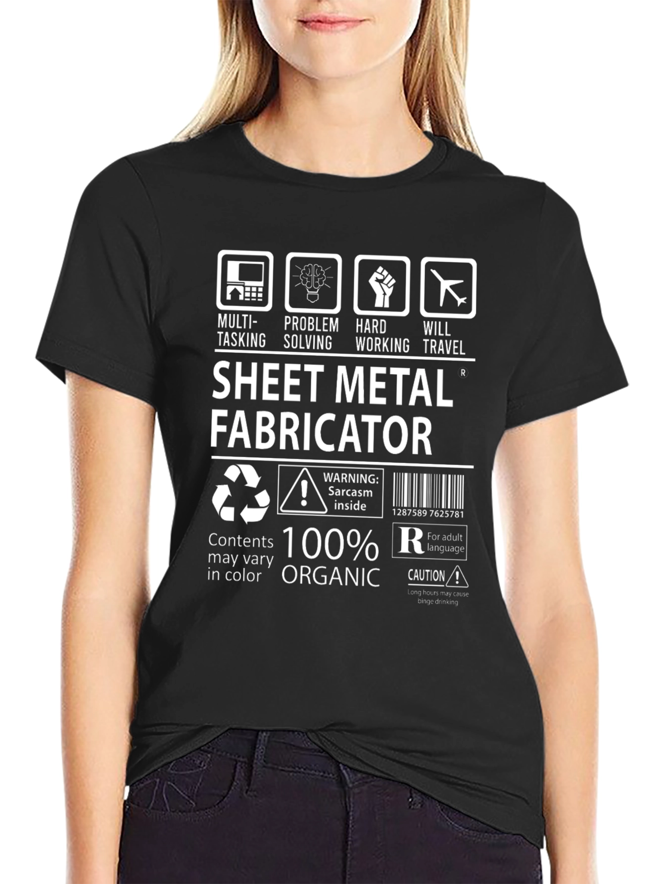Sheet Metal Fabricator Graphic Tee