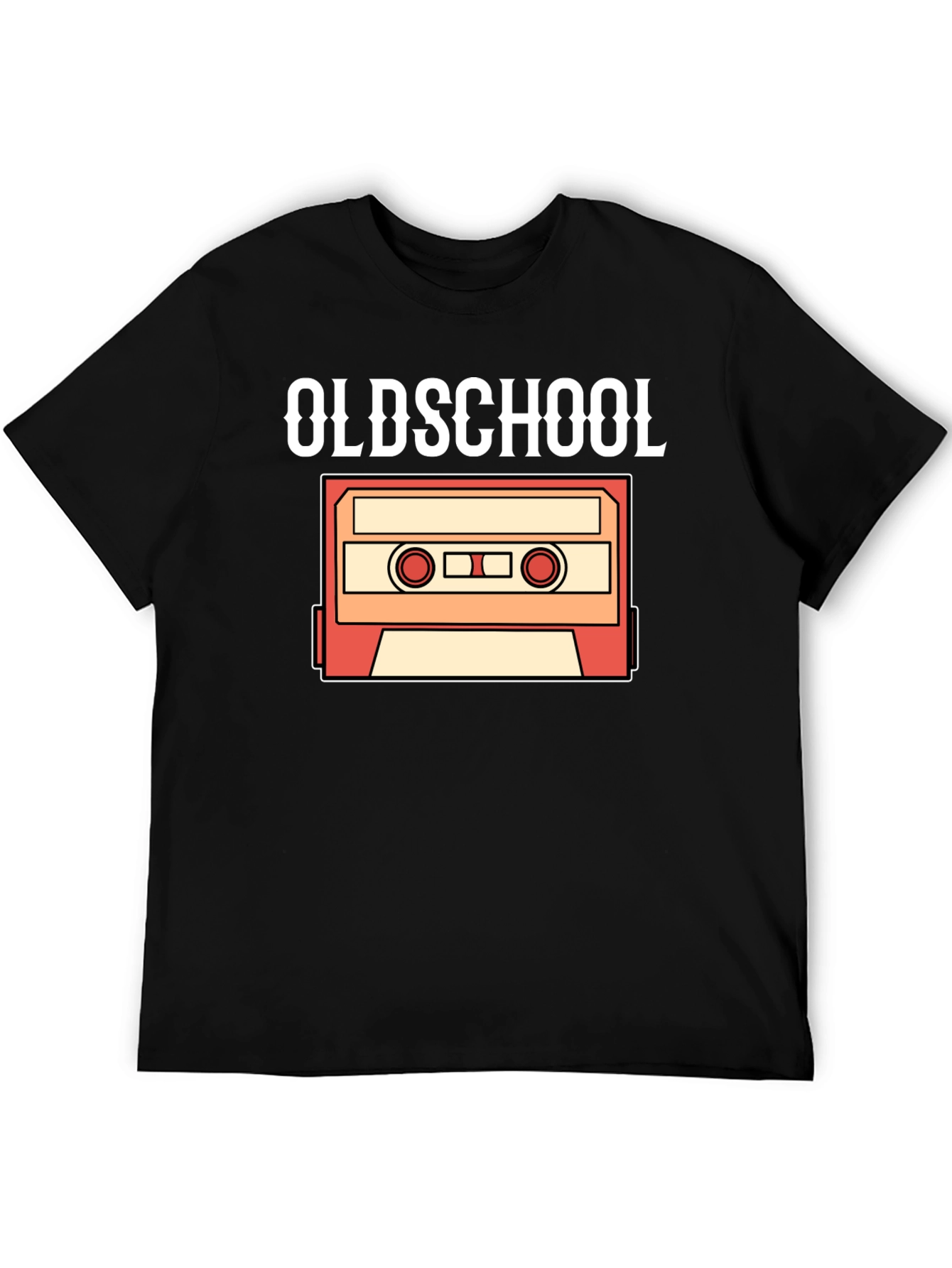 Oldschool Cassette Tape Graphic Tee