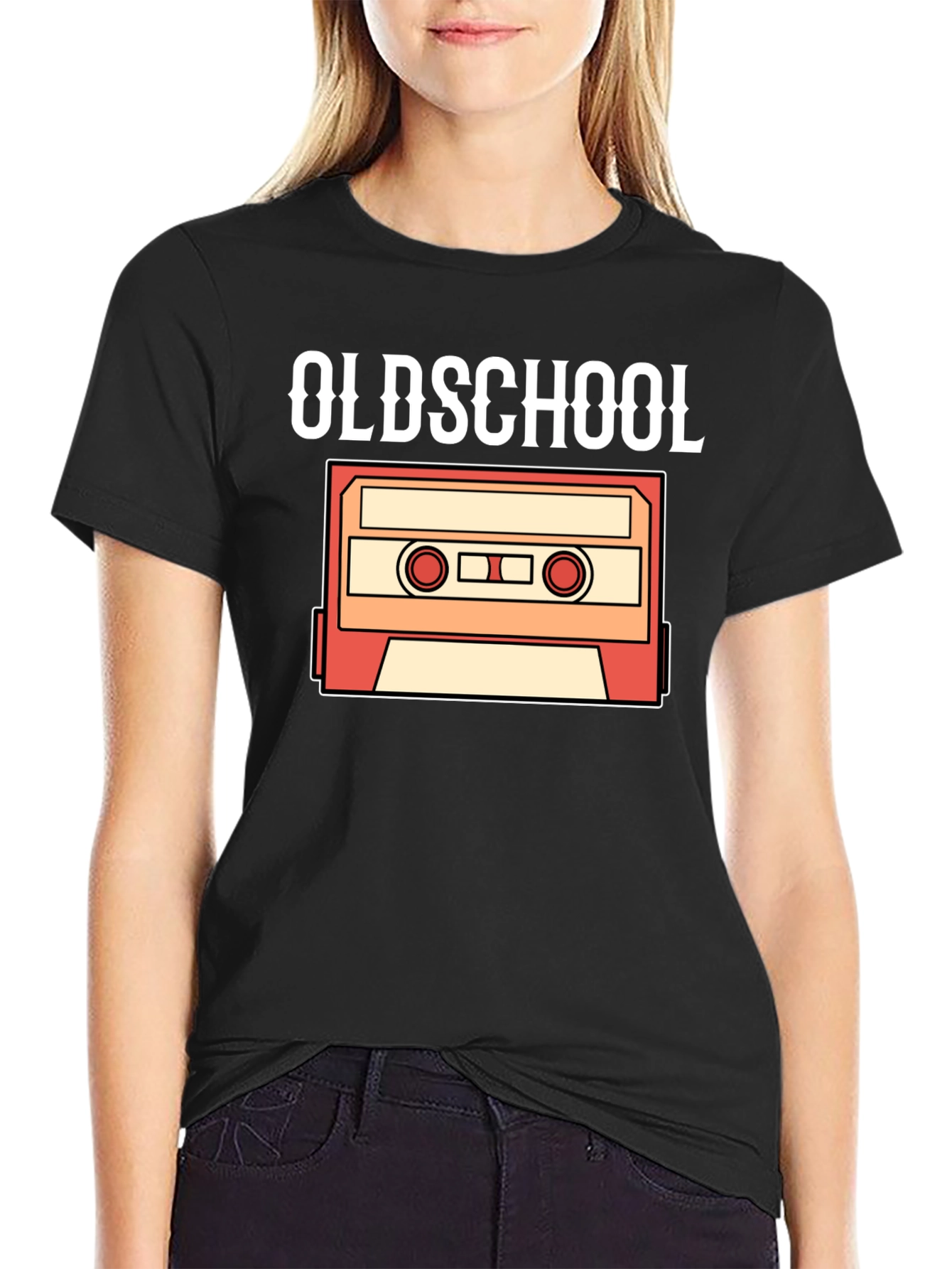 Oldschool Cassette Tape Graphic Tee