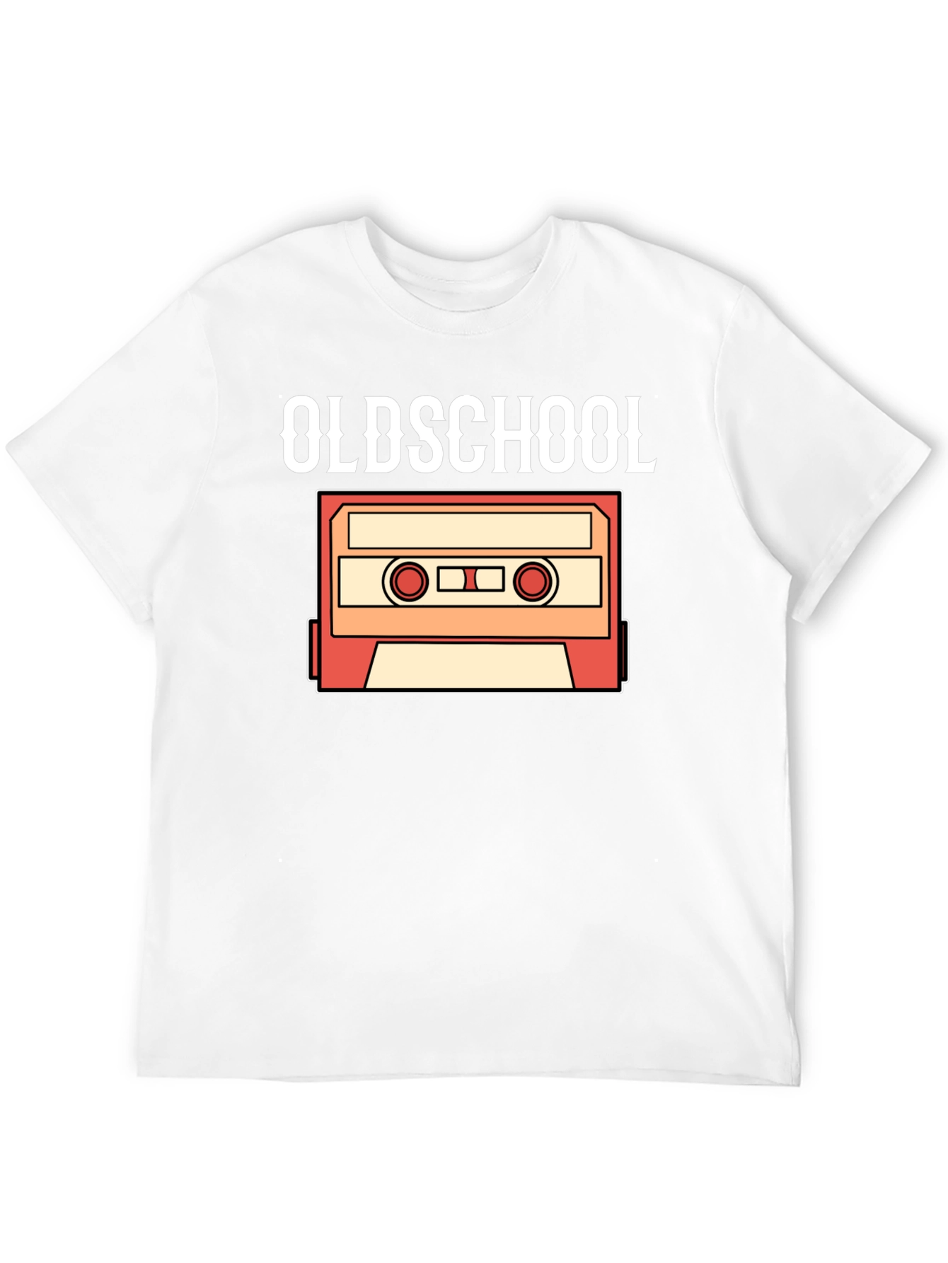 Oldschool Cassette Tape Graphic Tee