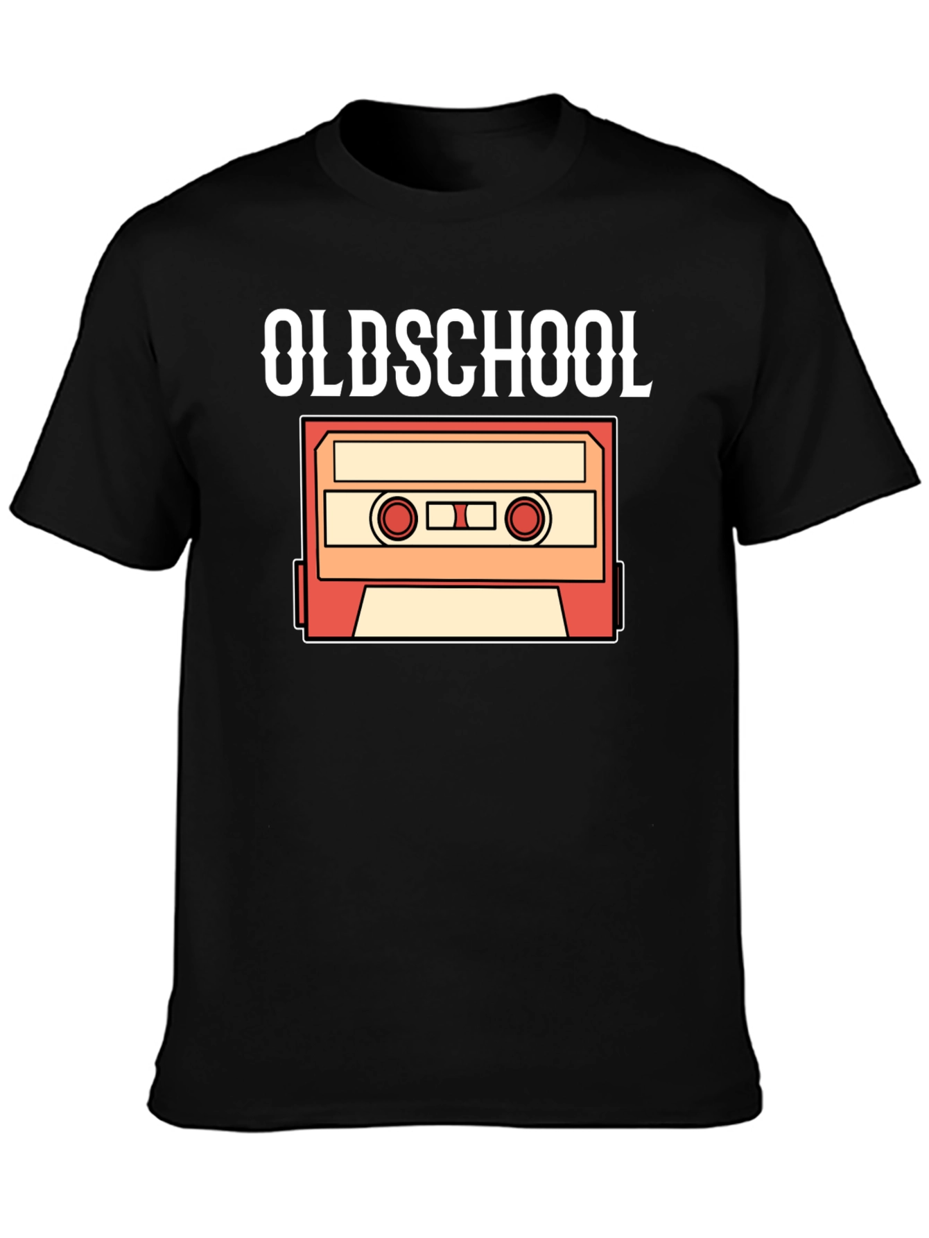 Oldschool Cassette Tape Graphic Tee