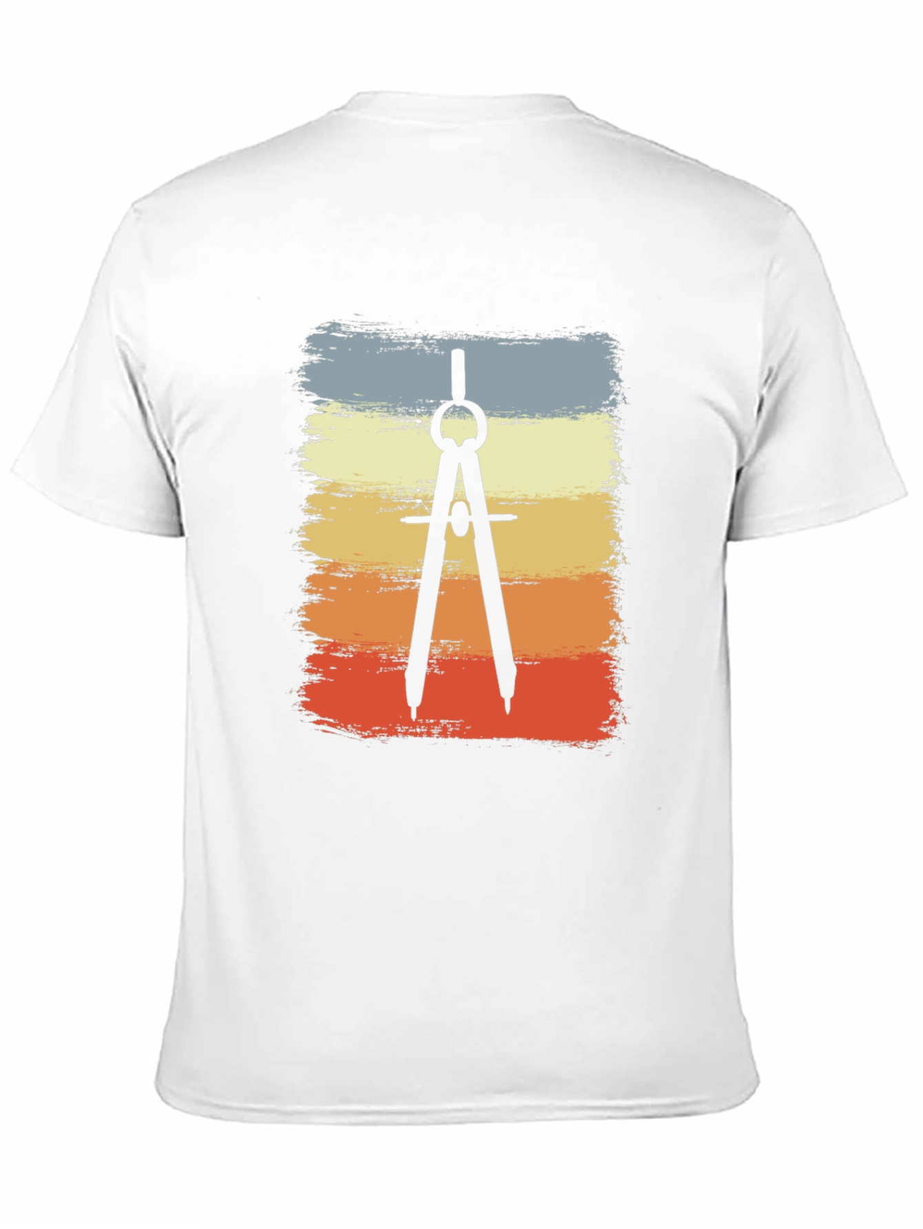 Retro Architect Compass T-Shirt