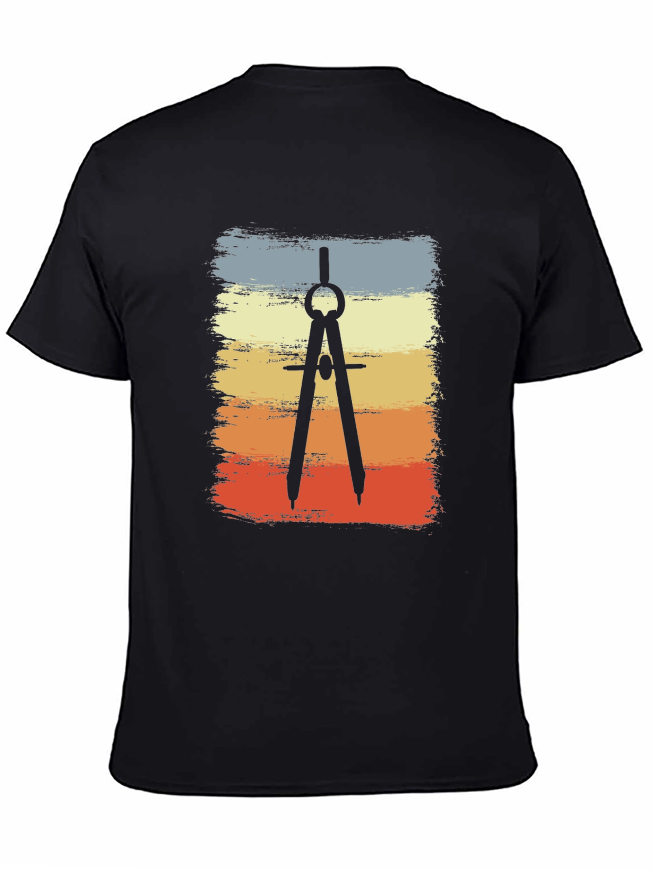 Retro Architect Compass T-Shirt