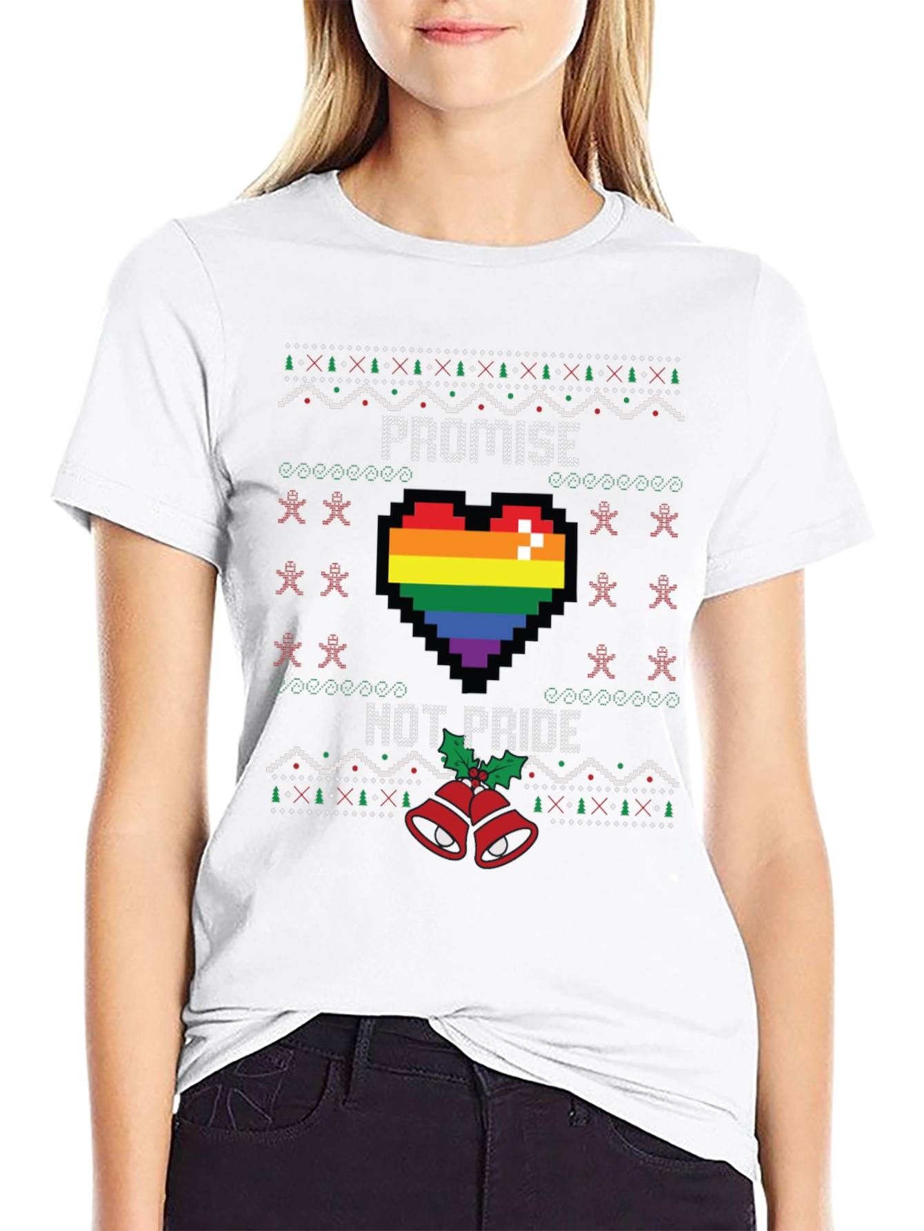 LGBTQ+ Christmas Promise Not Pride T-Shirt