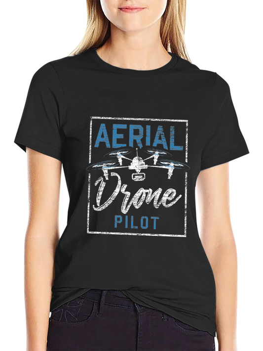 Aerial Drone Pilot T-Shirt - Unique Design