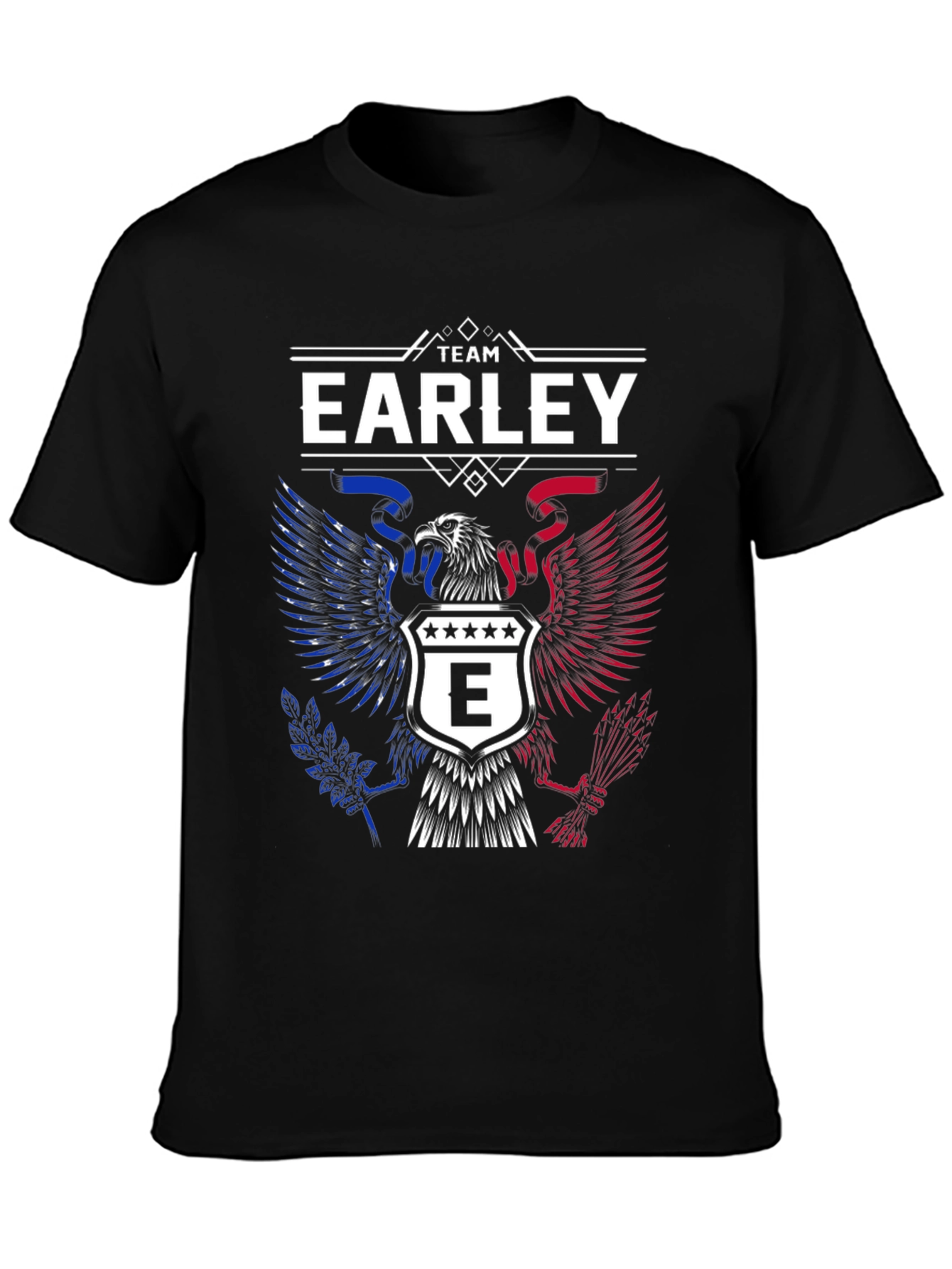 Team Earley Patriotic Eagle Graphic T-Shirt