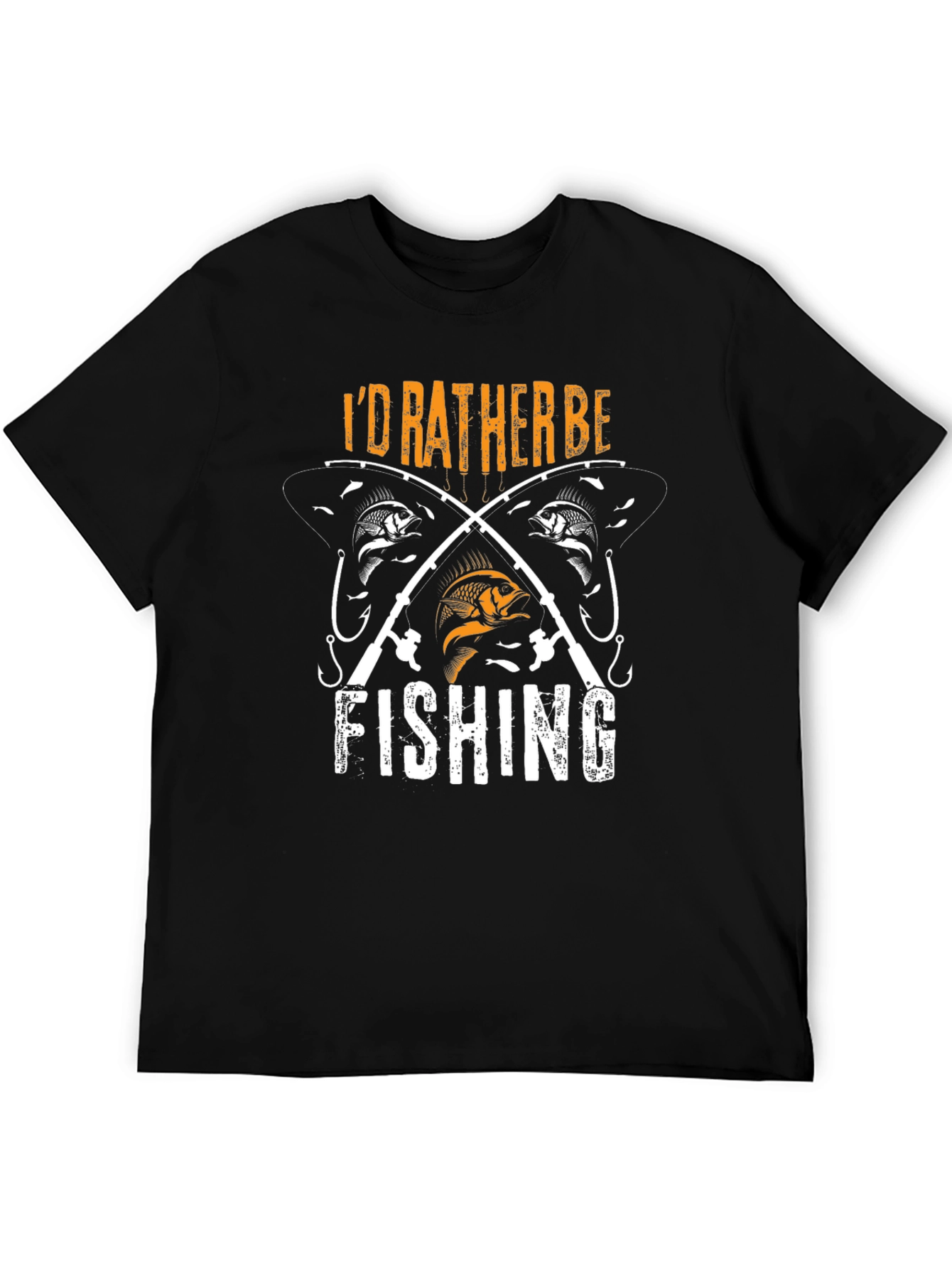 Id Rather Be Fishing Graphic T-Shirt