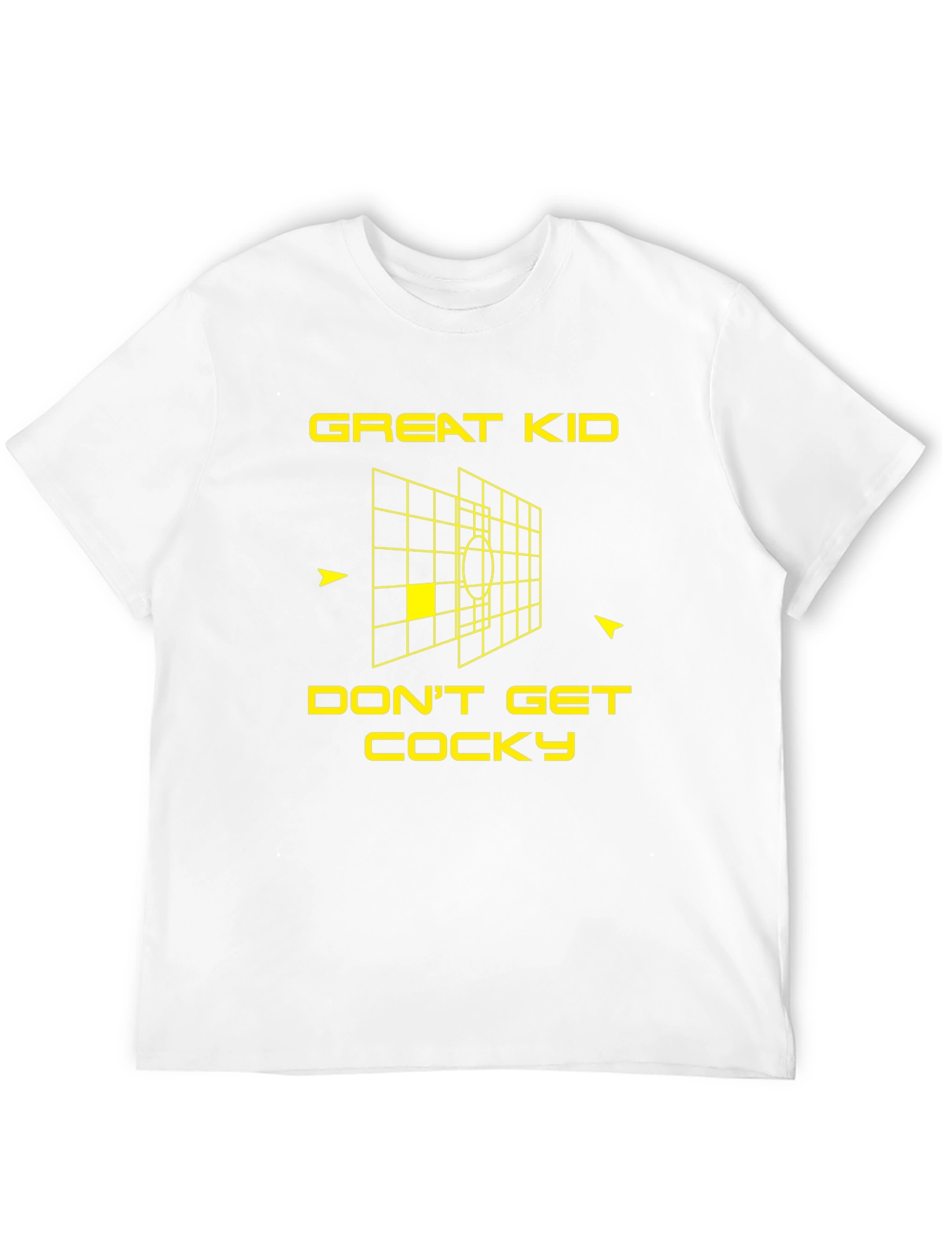 Great Kid Dont Get Cocky - Black T-Shirt