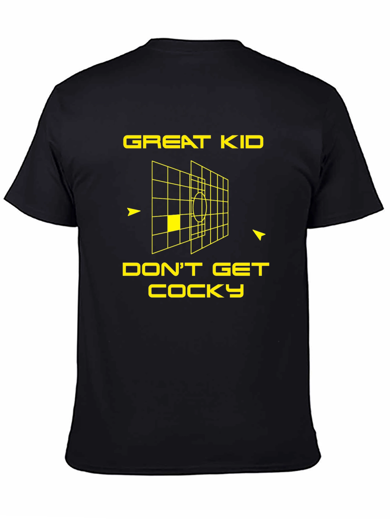 Great Kid Dont Get Cocky - Black T-Shirt