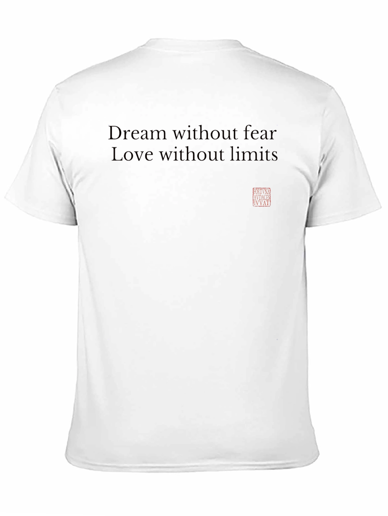 Dream Without Fear Black T-Shirt