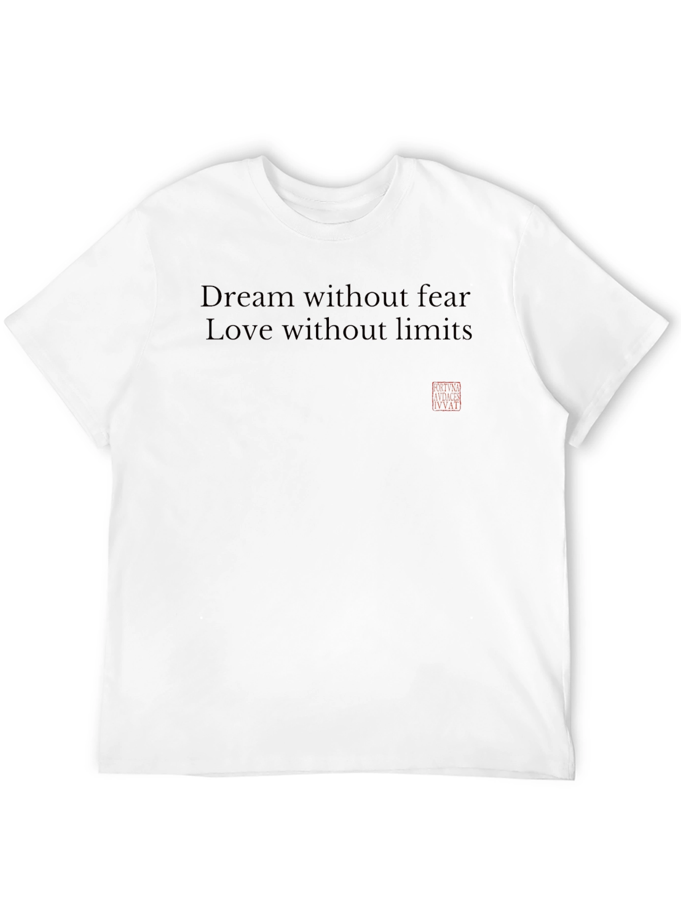 Dream Without Fear Black T-Shirt