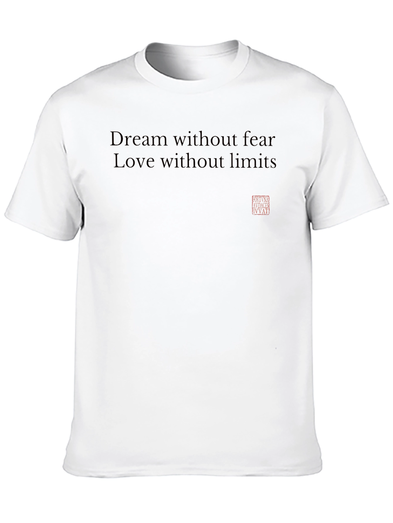 Dream Without Fear Black T-Shirt