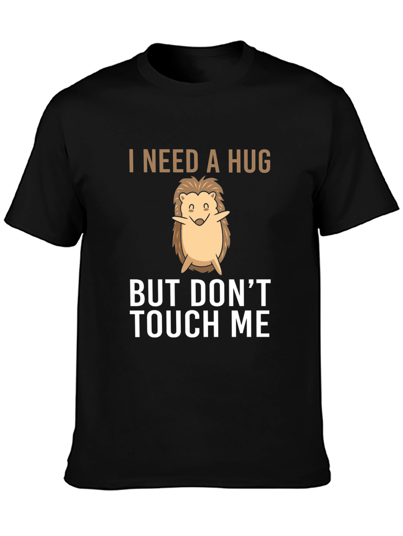 I Need a Hug Hedgehog Graphic T-Shirt