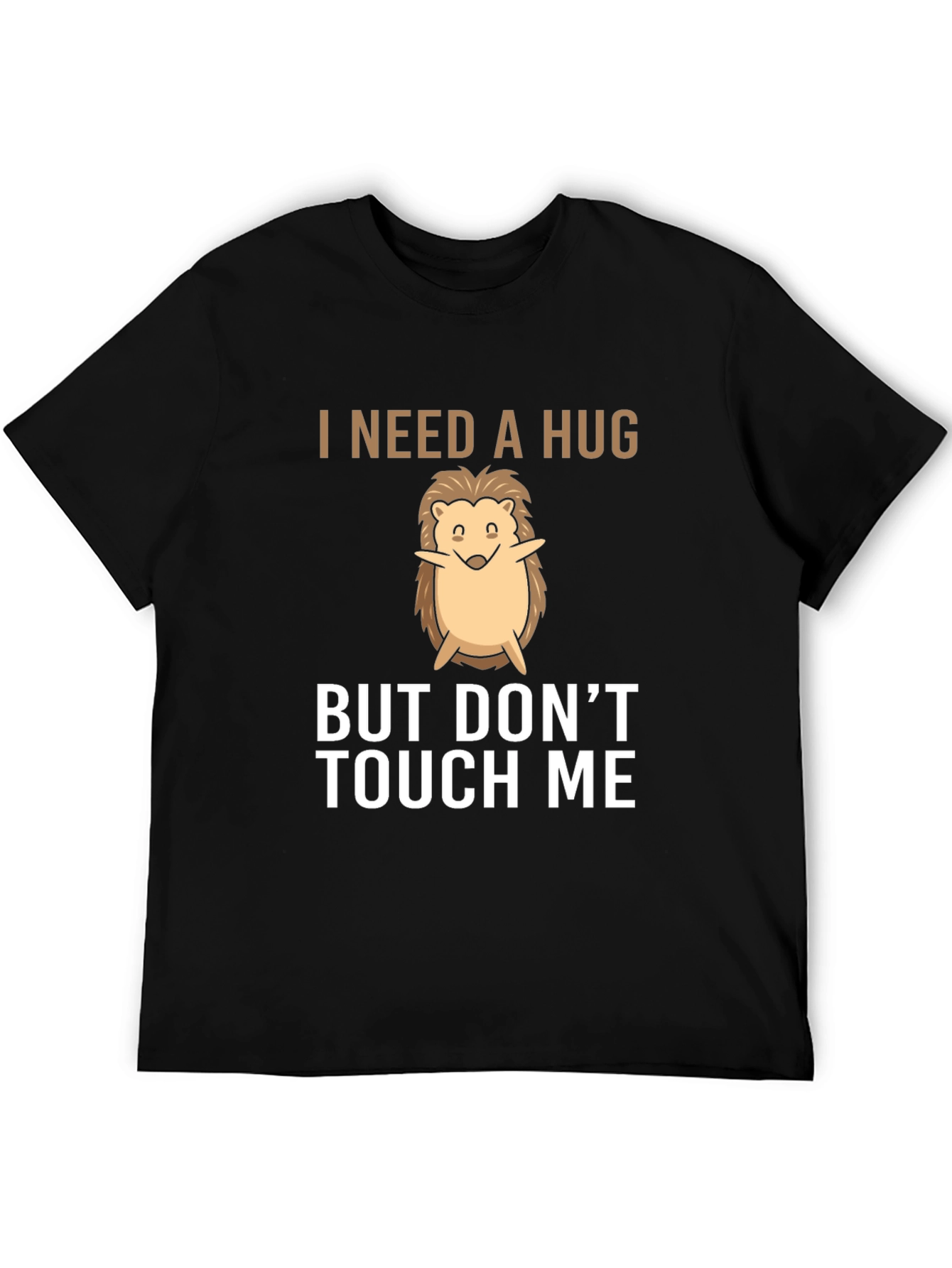 I Need a Hug Hedgehog Graphic T-Shirt