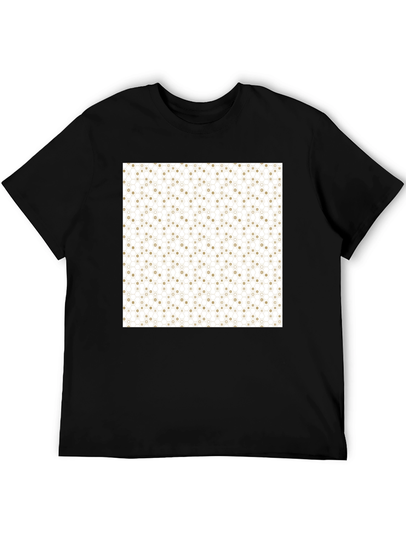 Geometric Pattern Tee - Modern Design