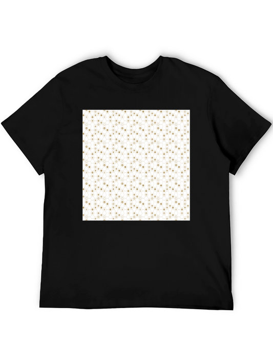 Geometric Pattern Tee - Modern Design