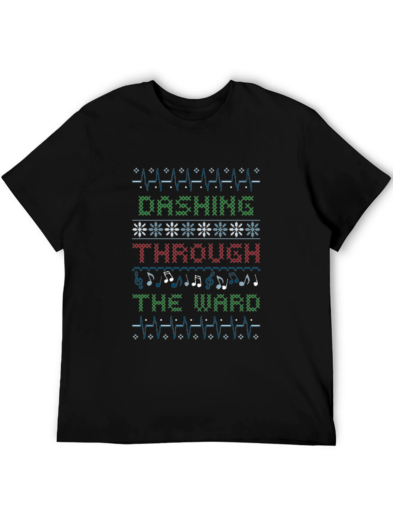 Dashing Through the Ward Ugly Christmas Sweater T-Shirt