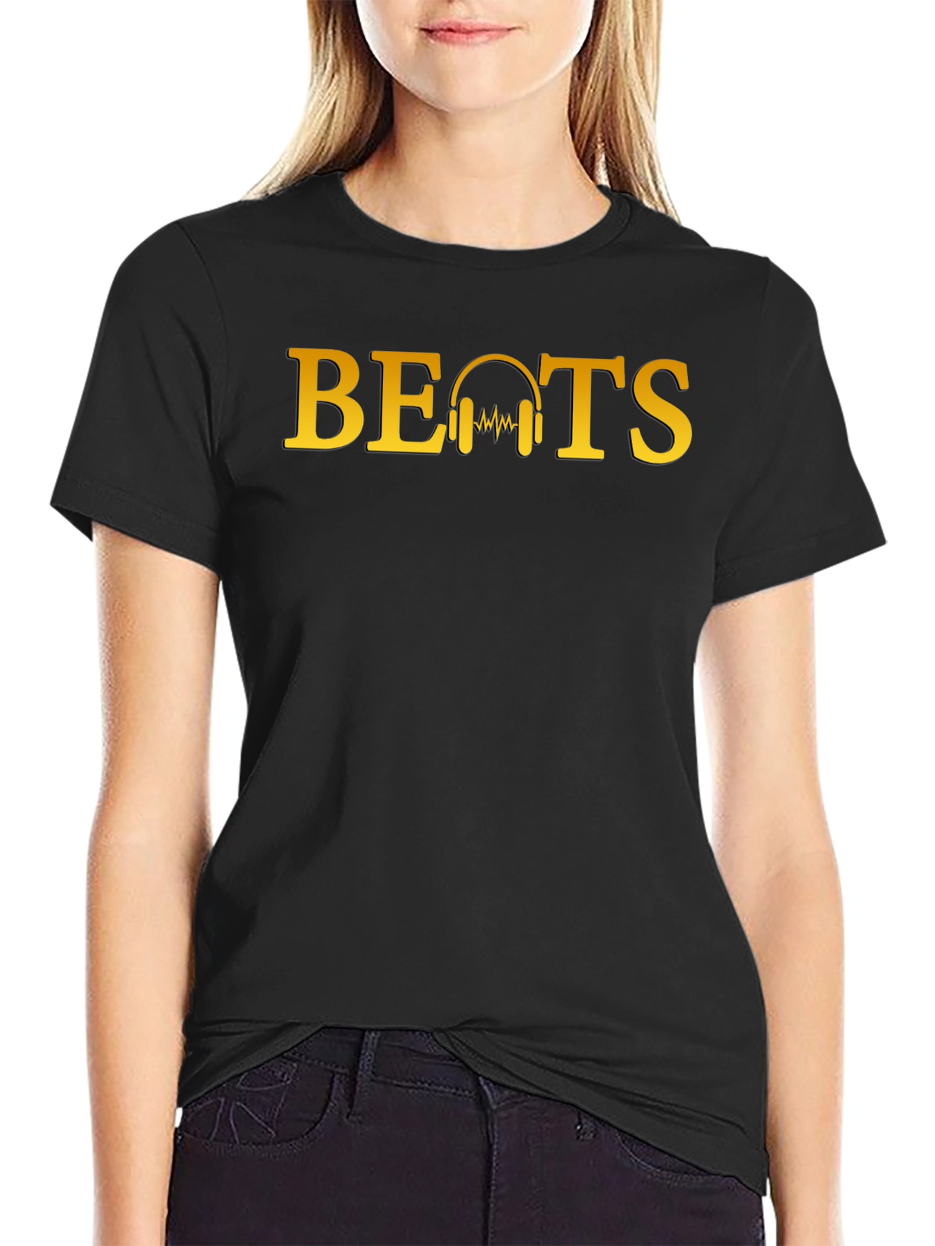 Beats Headphones Graphic Tee - Trendy Music Lovers T-Shirt