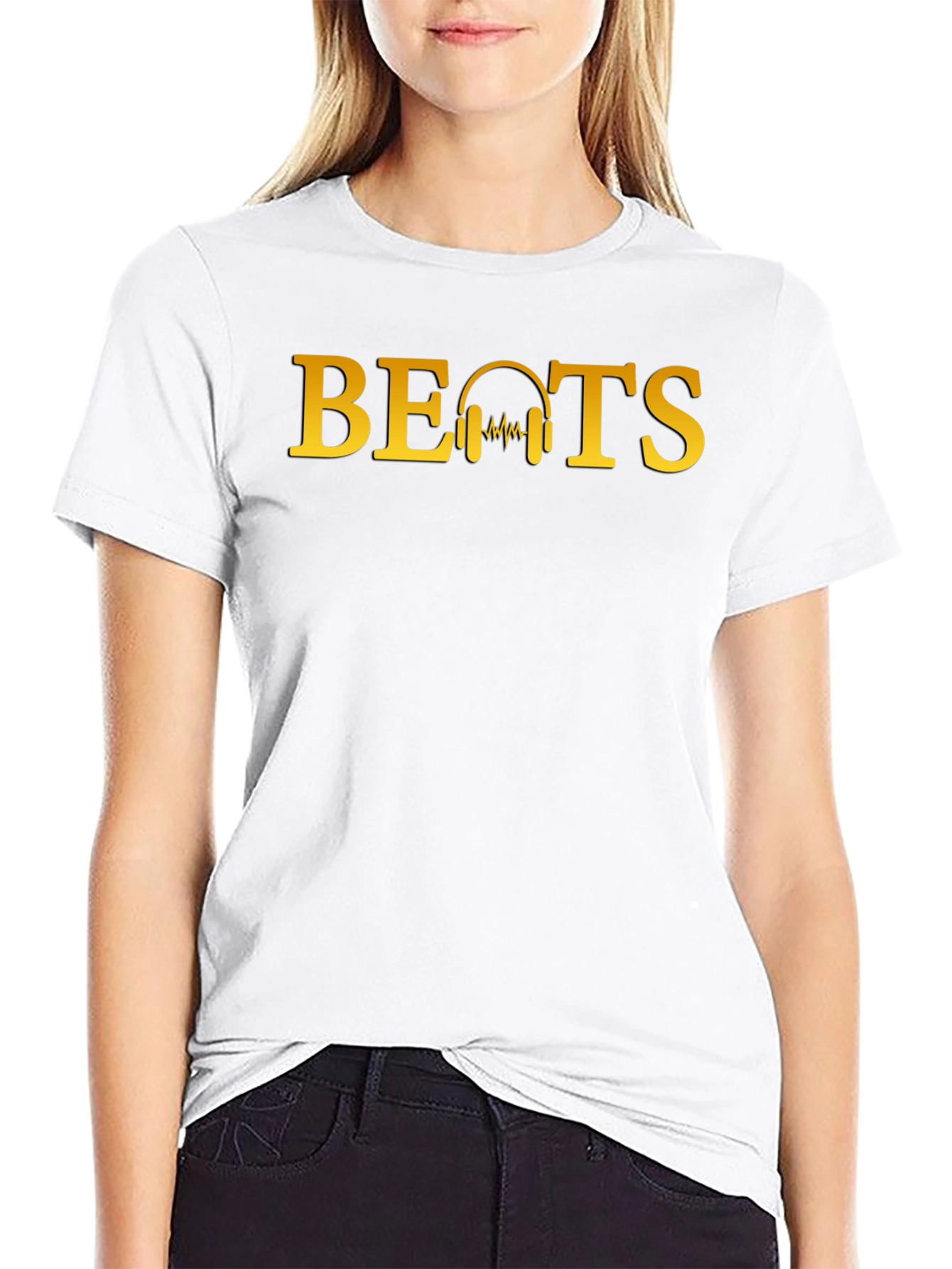Beats Headphones Graphic Tee - Trendy Music Lovers T-Shirt