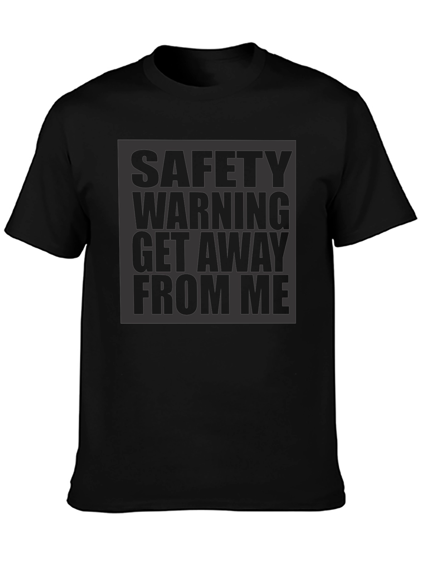 Safety Warning Graphic Tee