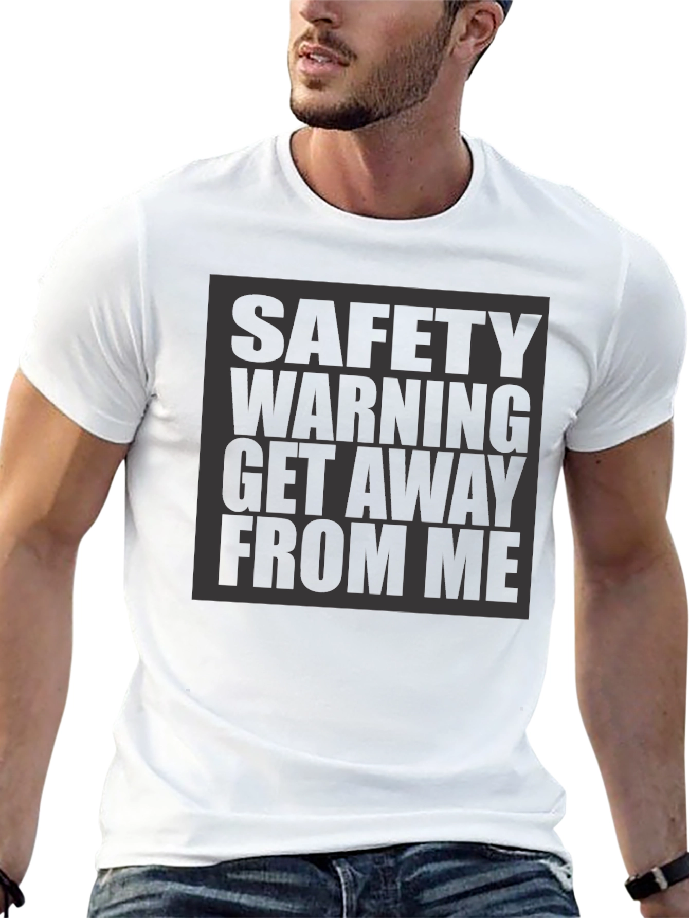 Safety Warning Graphic Tee