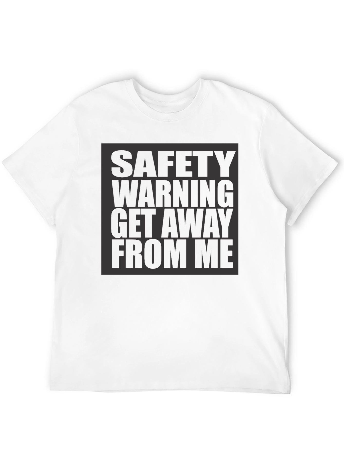 Safety Warning Graphic Tee