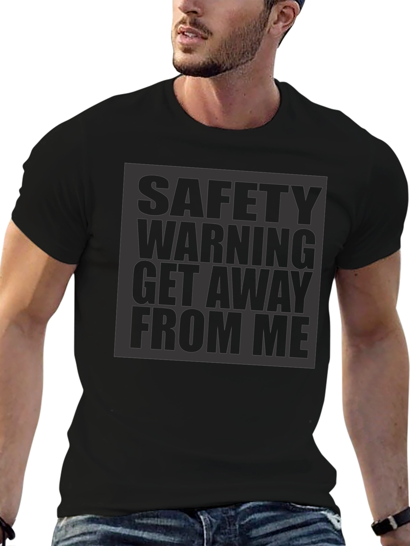 Safety Warning Graphic Tee