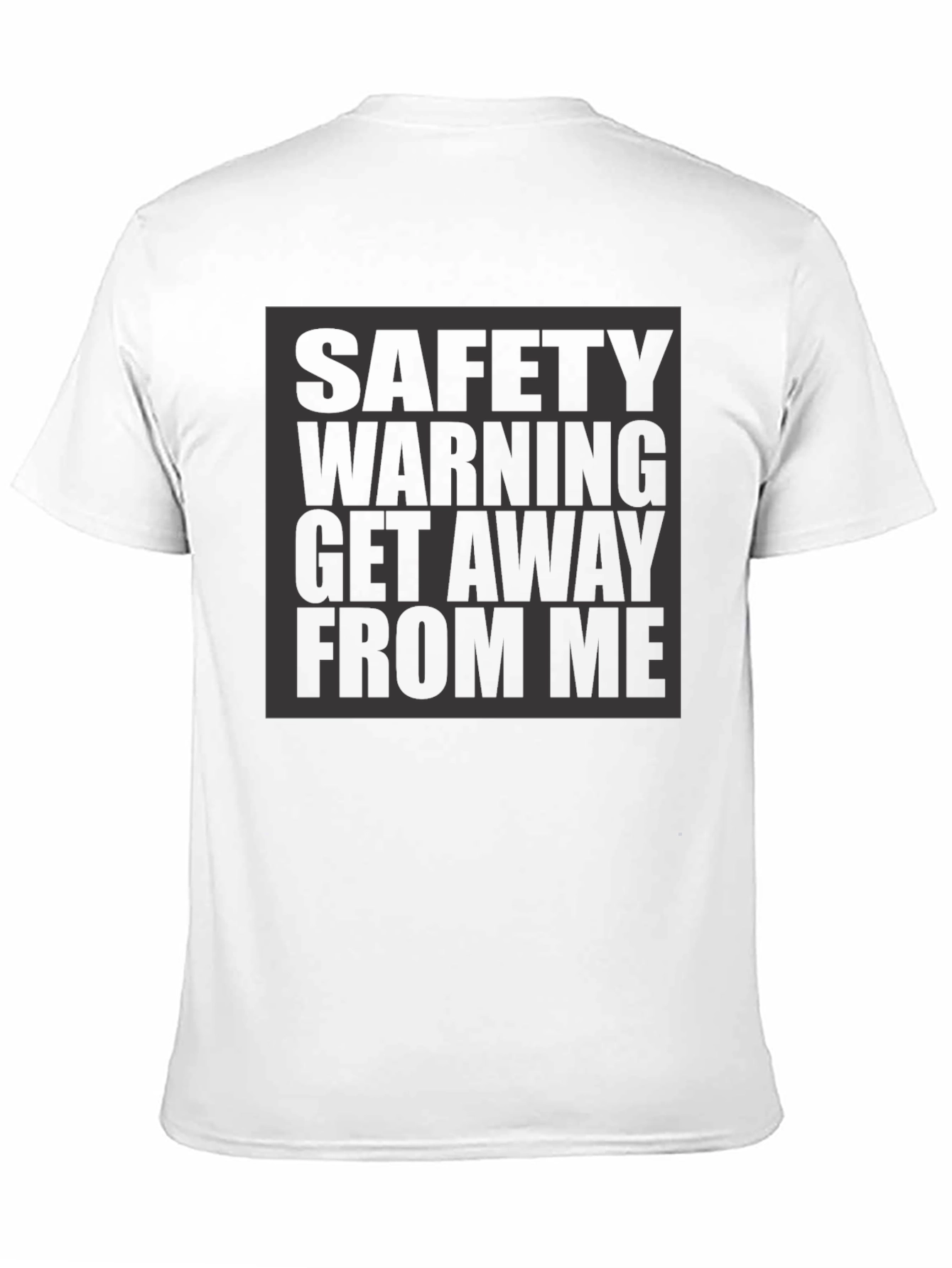 Safety Warning Graphic Tee
