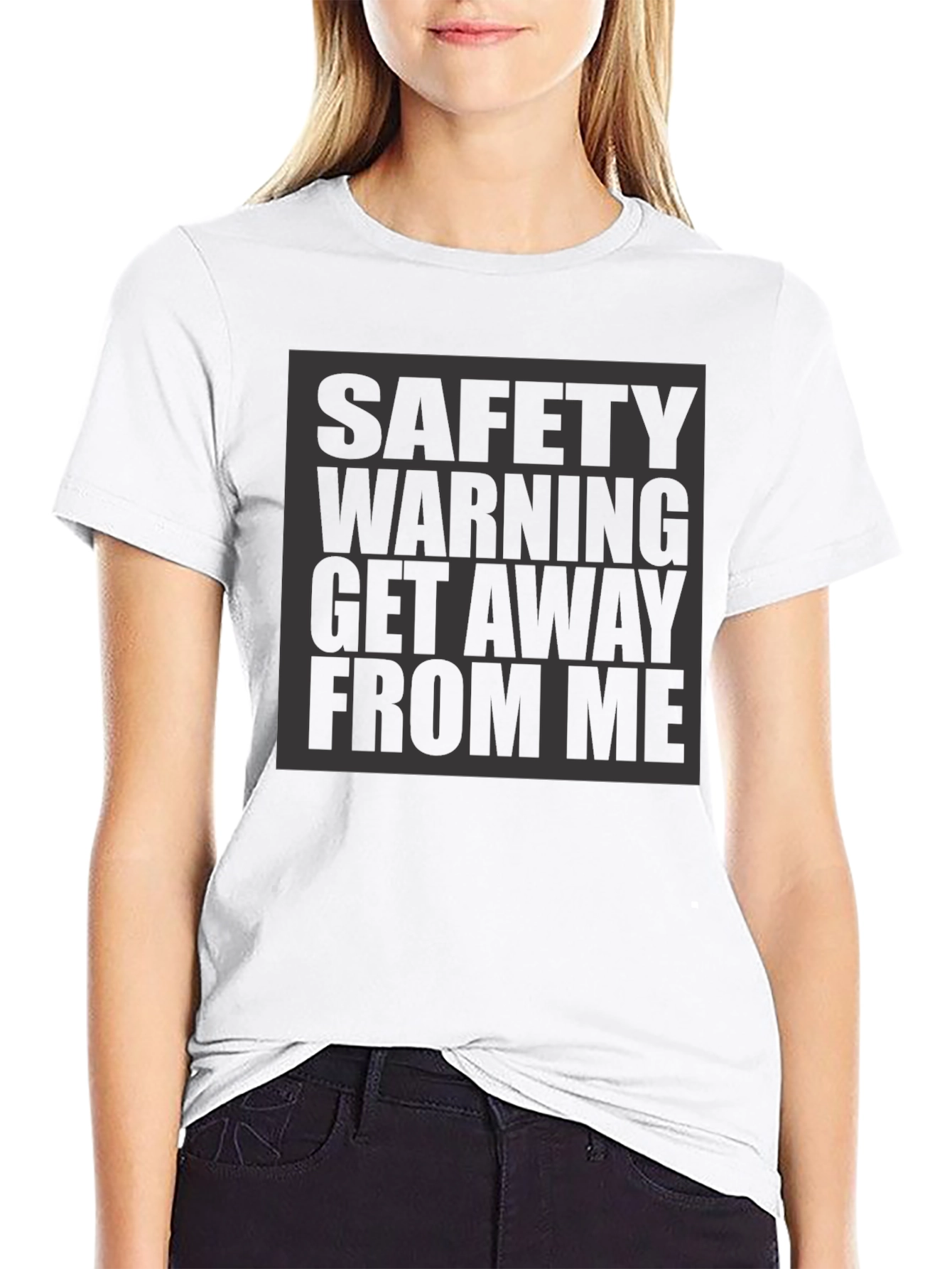 Safety Warning Graphic Tee