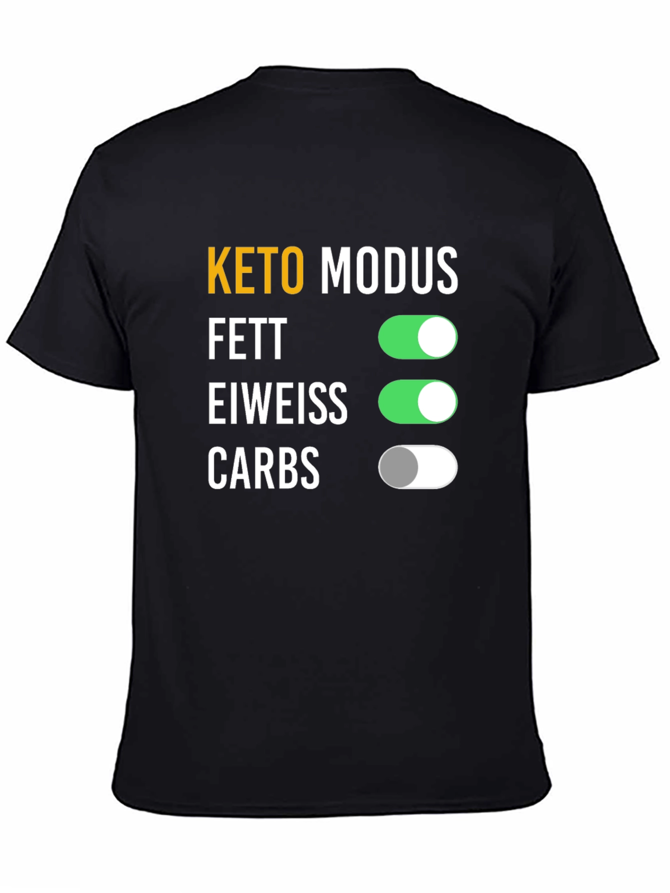 Keto Modus Graphic Tee - Black