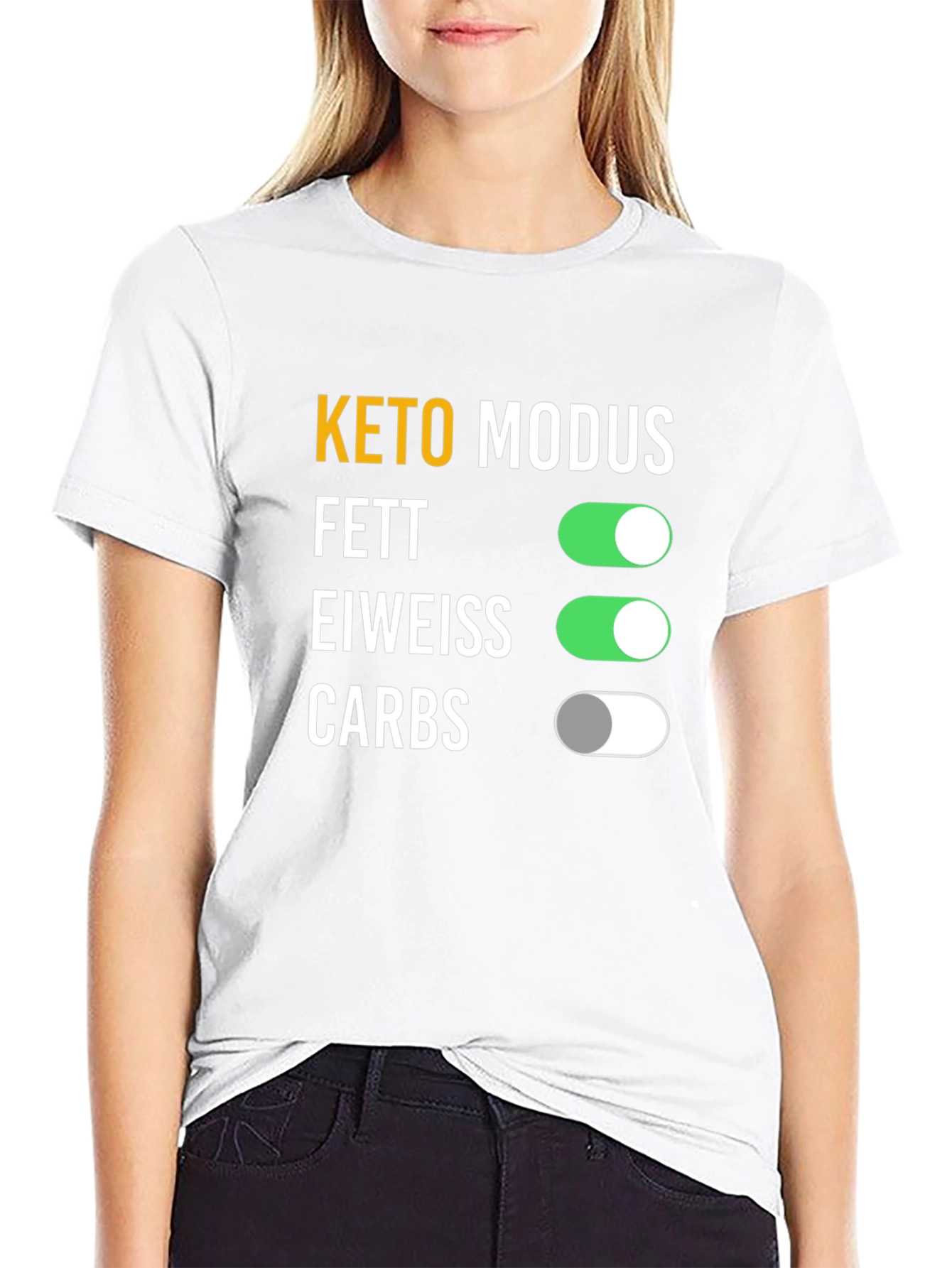 Keto Modus Graphic Tee - Black