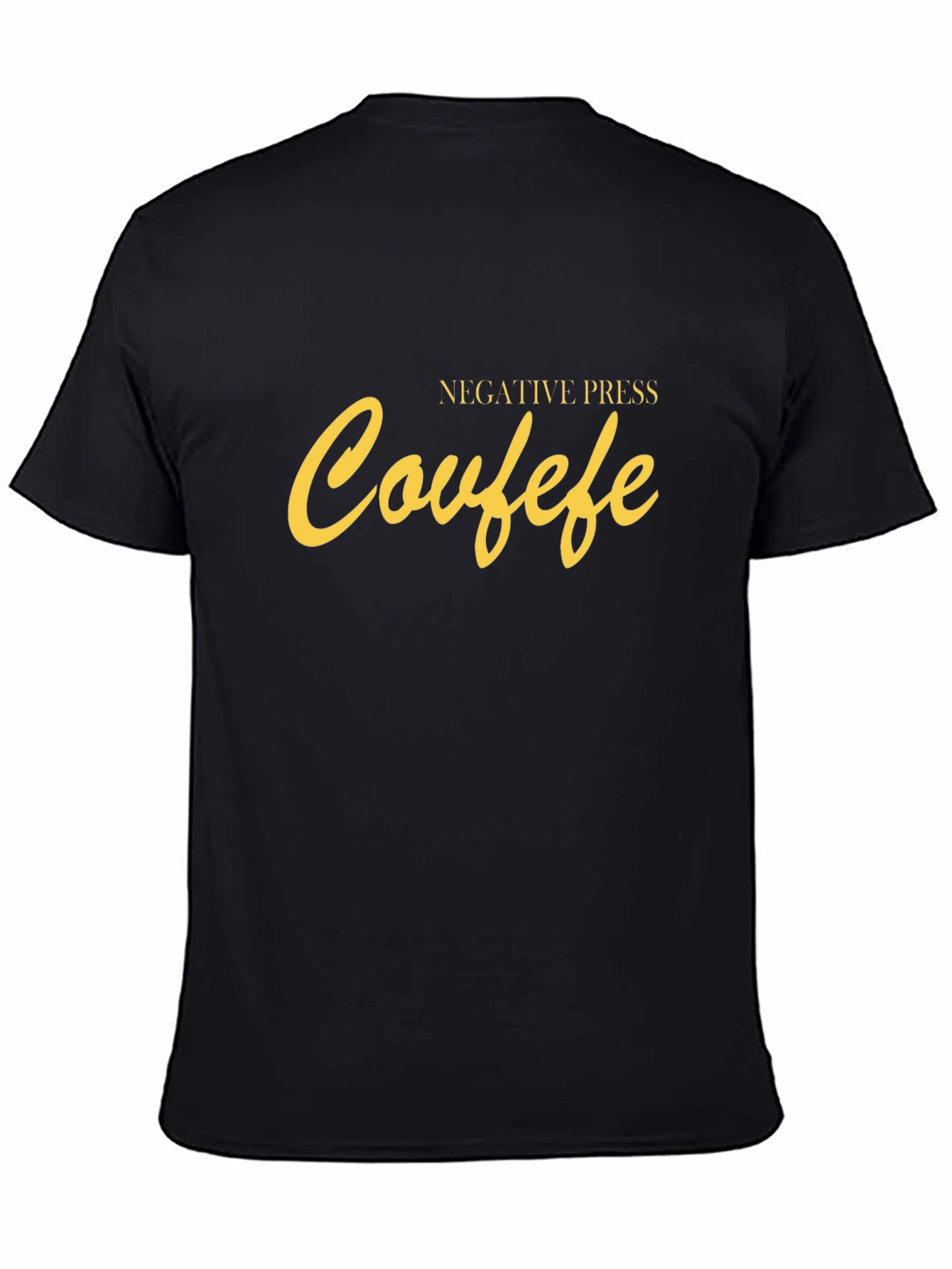 Negative Press Covfefe Graphic Tee - Black