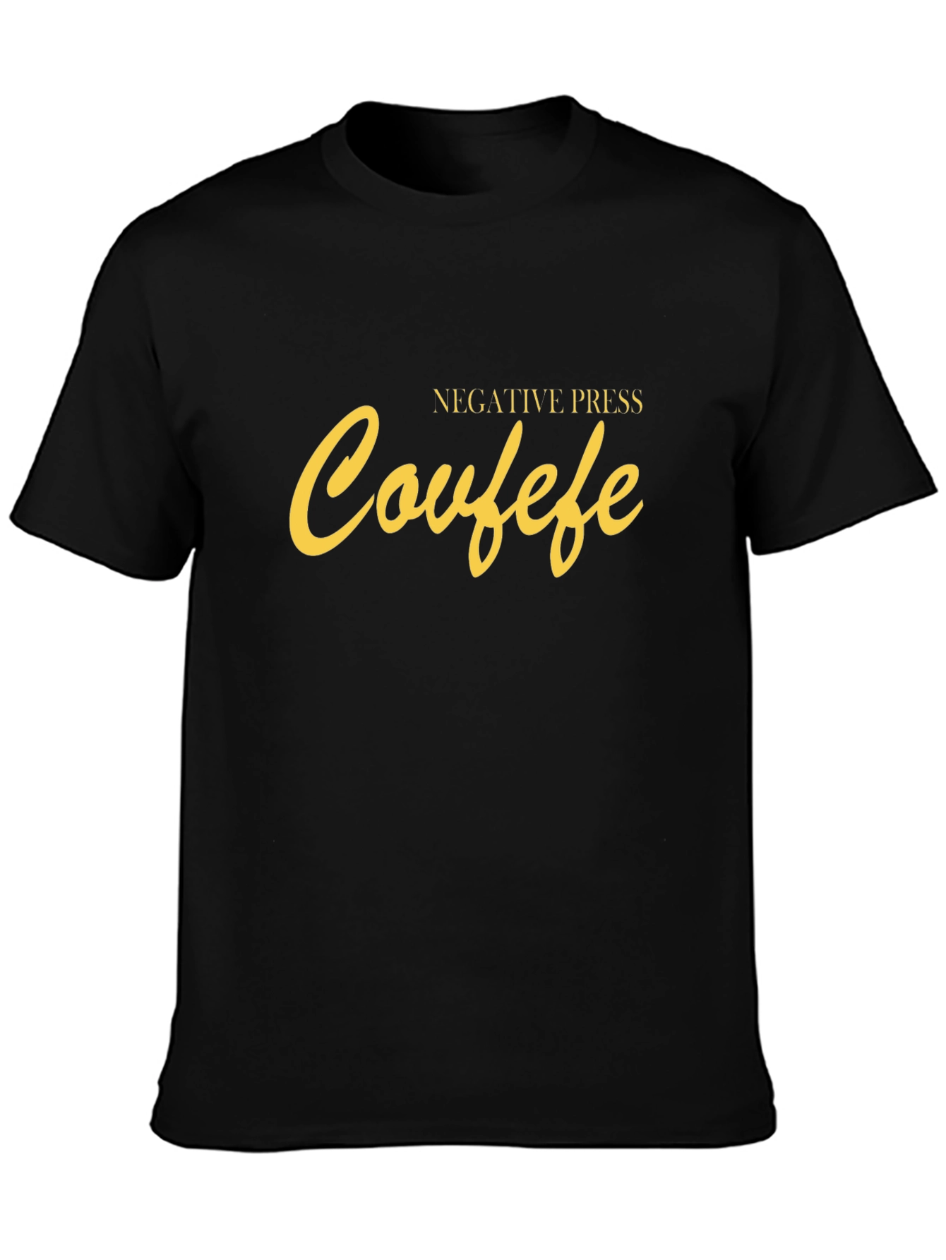 Negative Press Covfefe Graphic Tee - Black