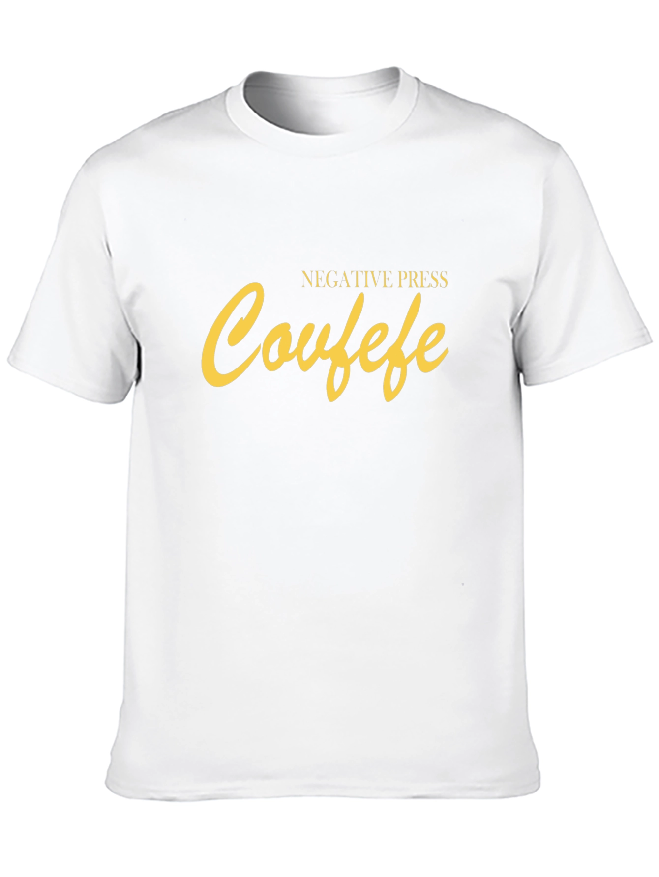 Negative Press Covfefe Graphic Tee - Black