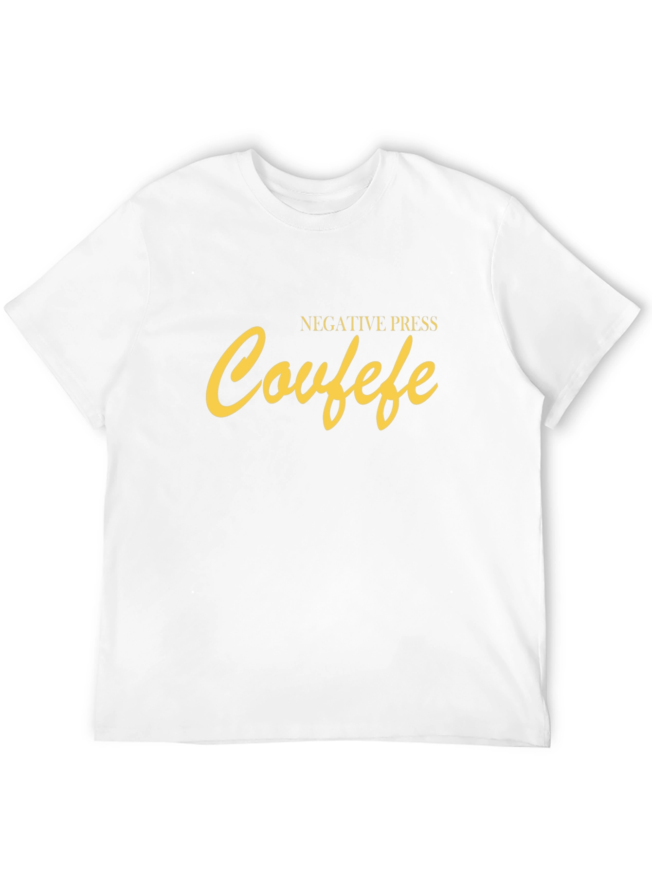 Negative Press Covfefe Graphic Tee - Black
