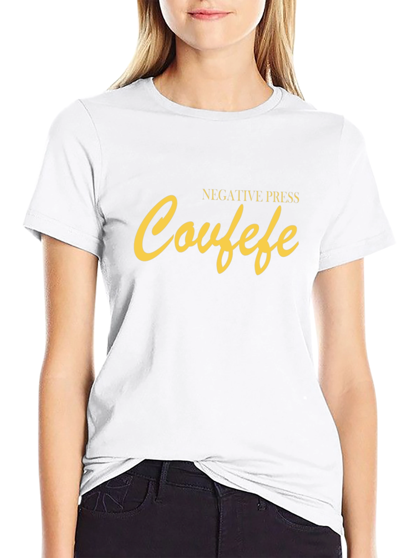 Negative Press Covfefe Graphic Tee - Black