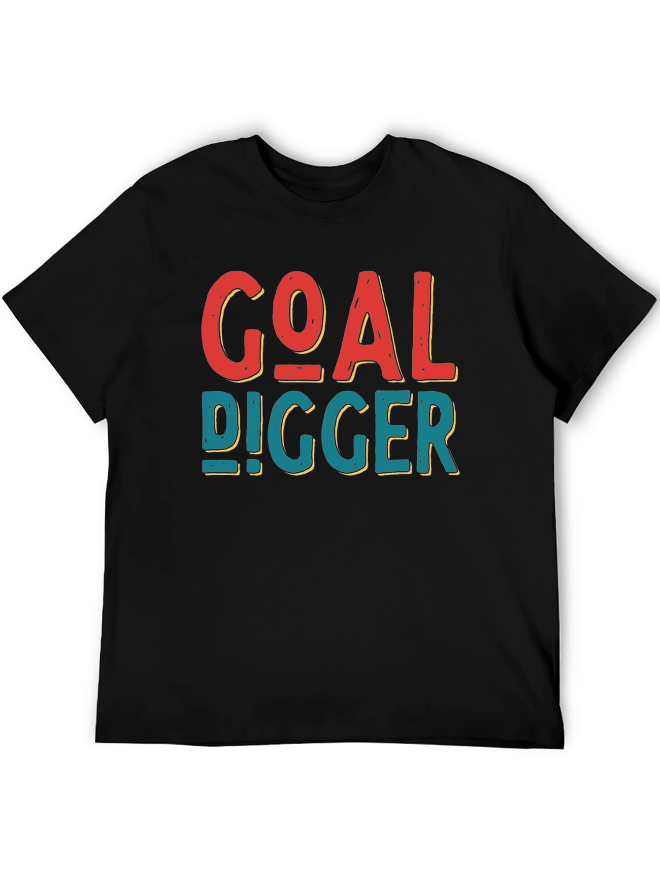 Goal Digger Graphic Tee - Black