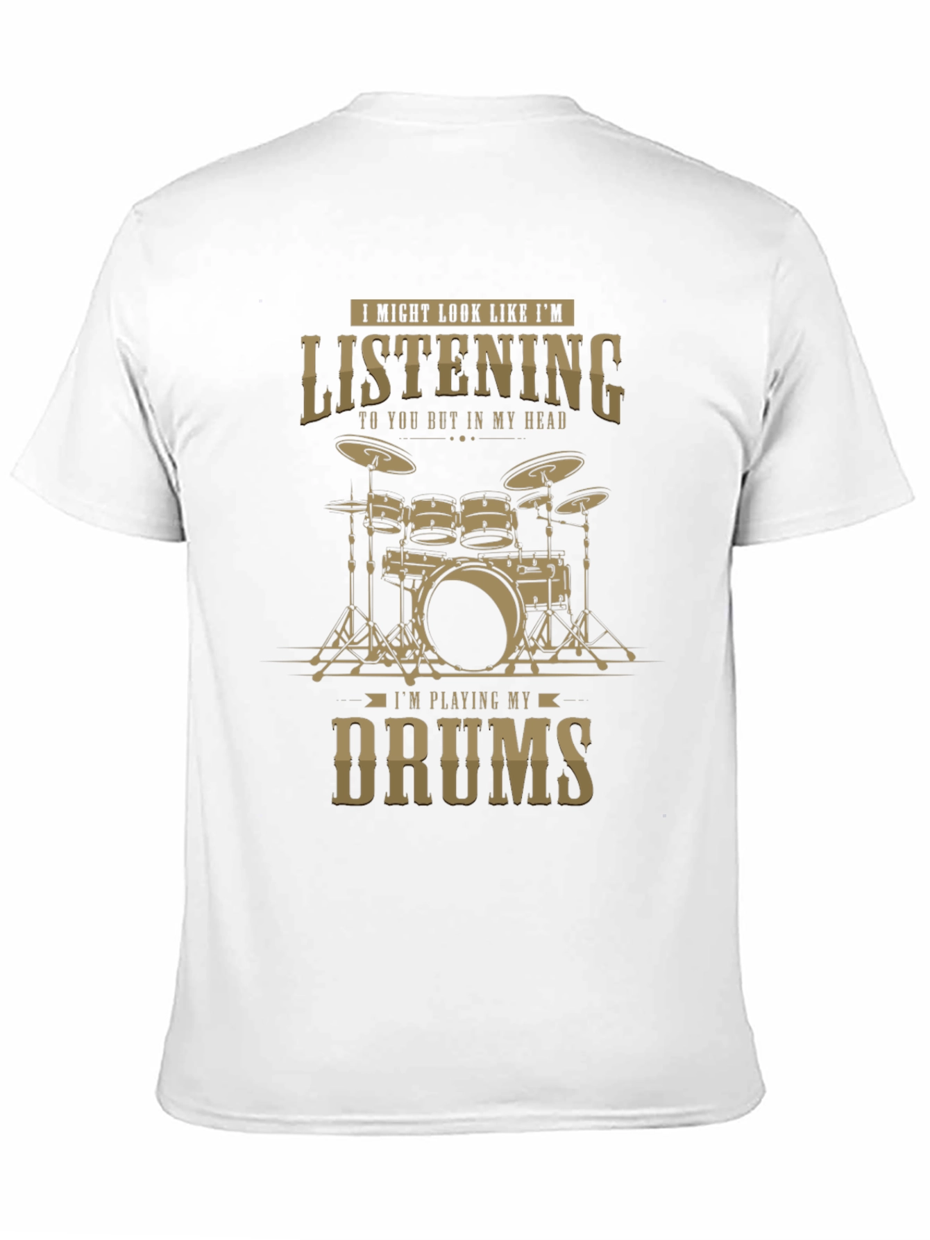 Drummer T-Shirt: Im Playing Drums