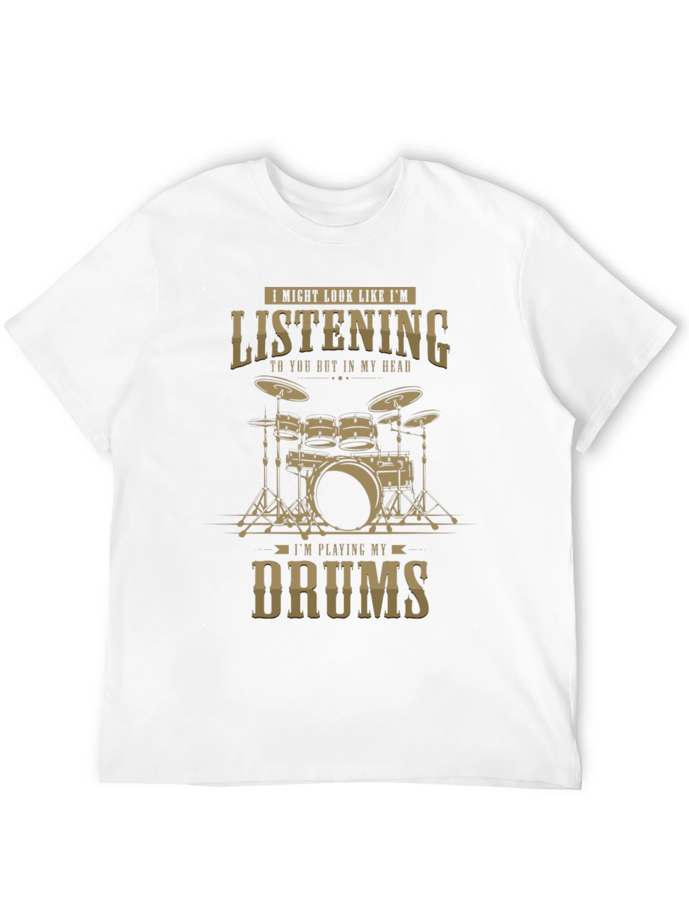 Drummer T-Shirt: Im Playing Drums