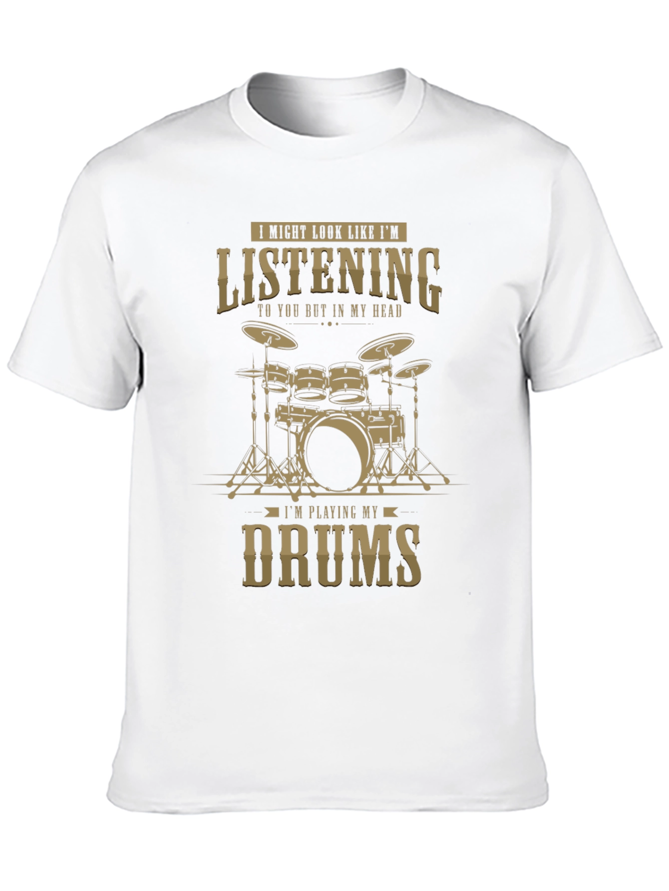 Drummer T-Shirt: Im Playing Drums