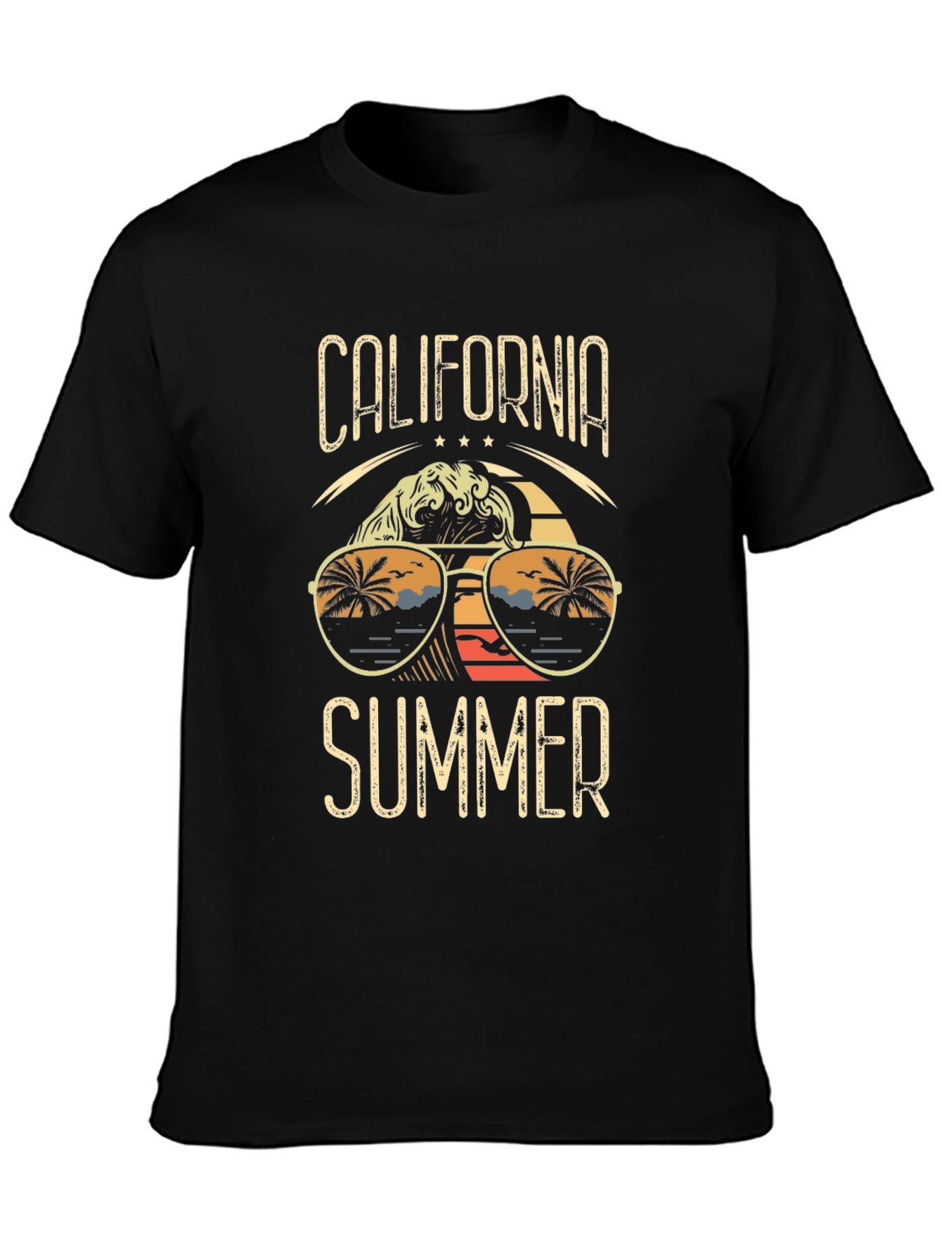 California Summer Graphic T-Shirt