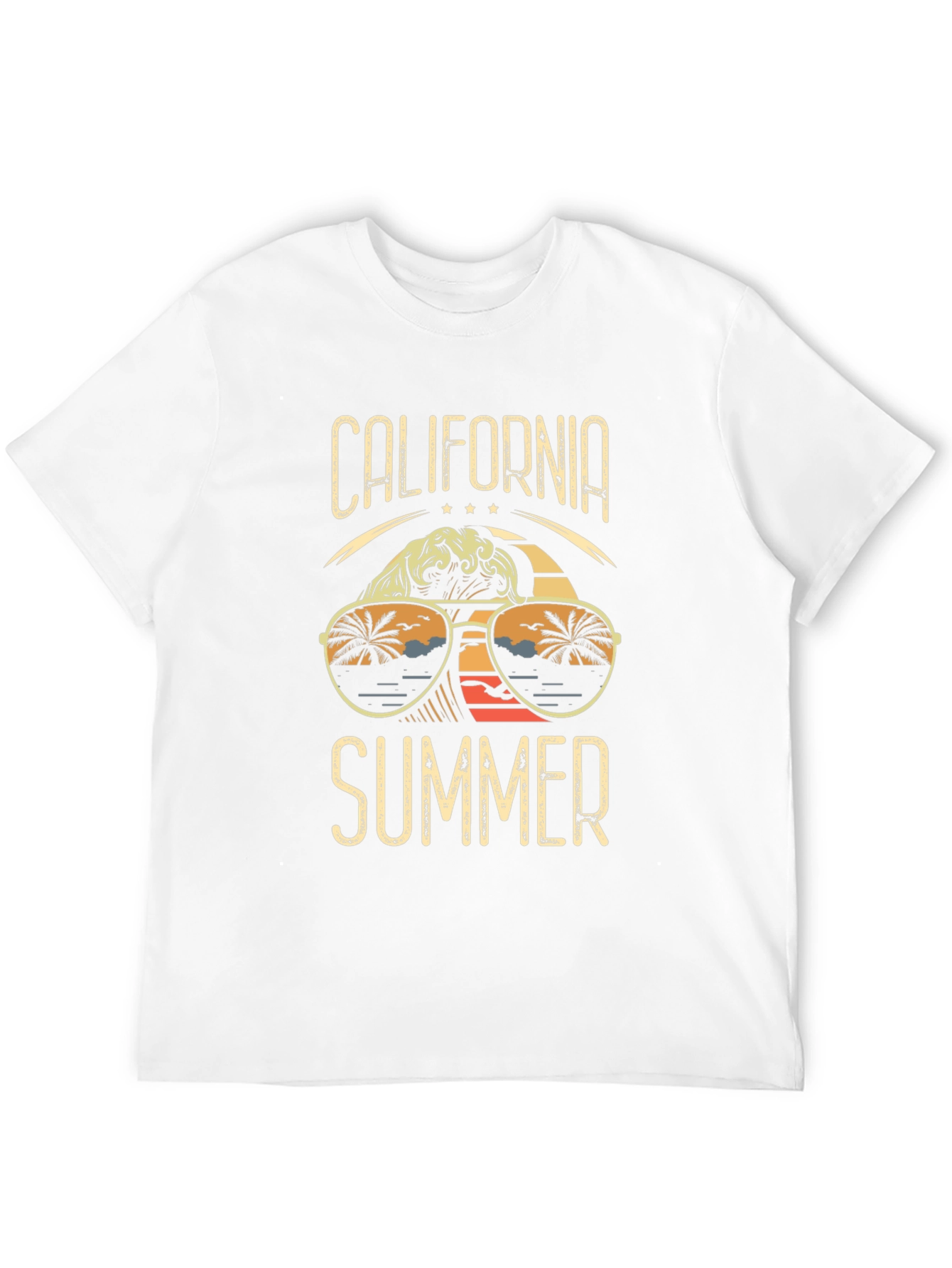 California Summer Graphic T-Shirt