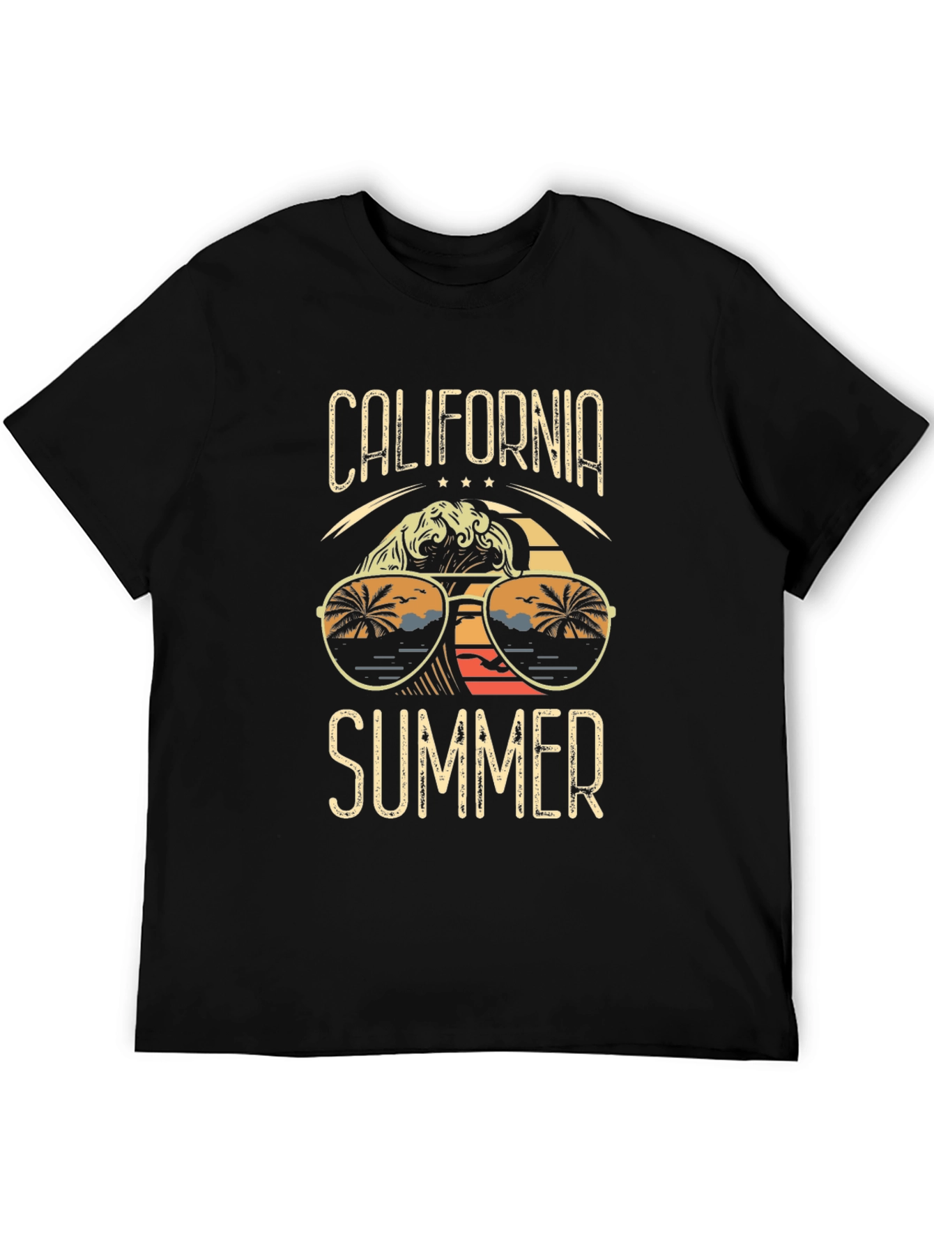California Summer Graphic T-Shirt